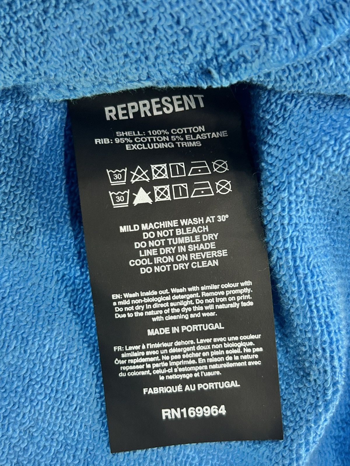 Represent Clo. Represent Archangel Blue Hoodie Size Small Size US S / EU 44-46 / 1 - 7 Thumbnail