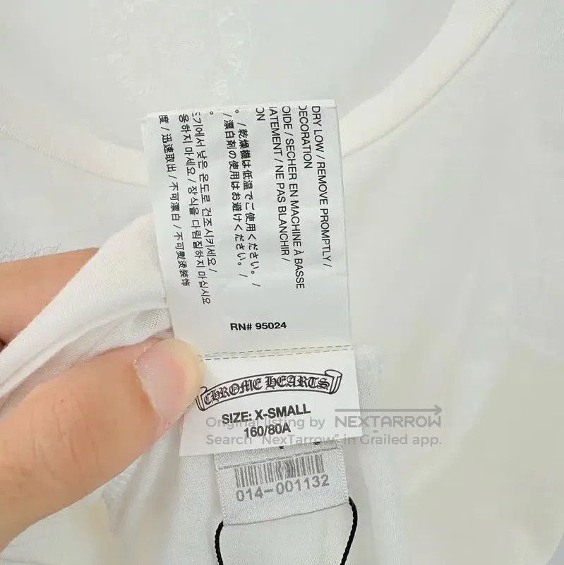 Chrome Hearts Chrome Hearts White Women's T-Shirt . Size XS / US 0-2 / IT 36-38 - 4 Thumbnail