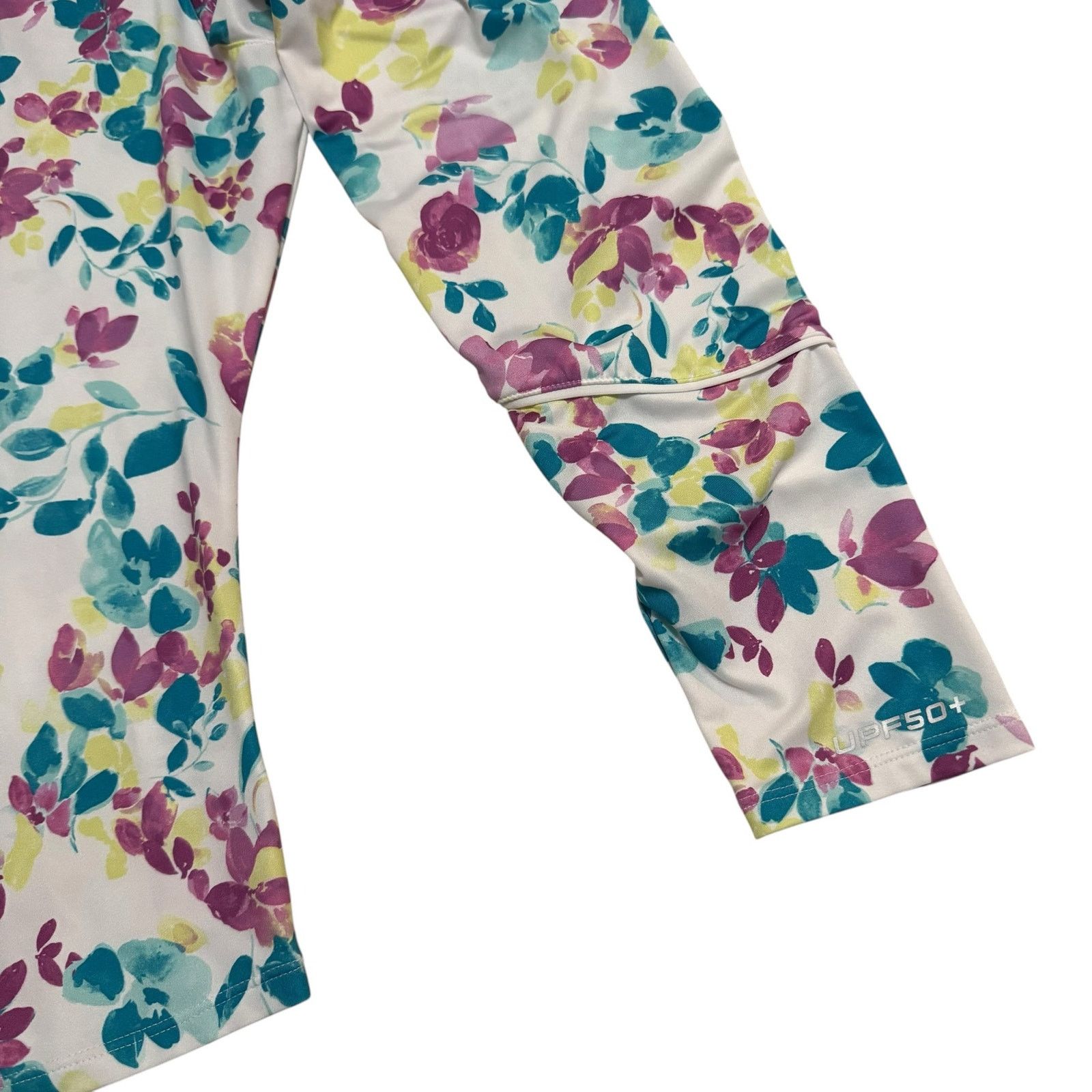 Other Coolibar Match Point Tennis Tee Sun Protection Floral Medium Size M / US 6-8 / IT 42-44 - 7 Thumbnail