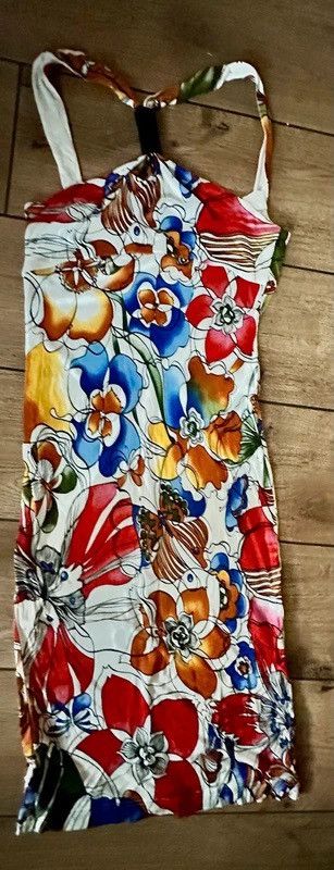 Escada Escada dress 36 small rayon flowers Size S / US 4 / IT 40 - 2 Thumbnail