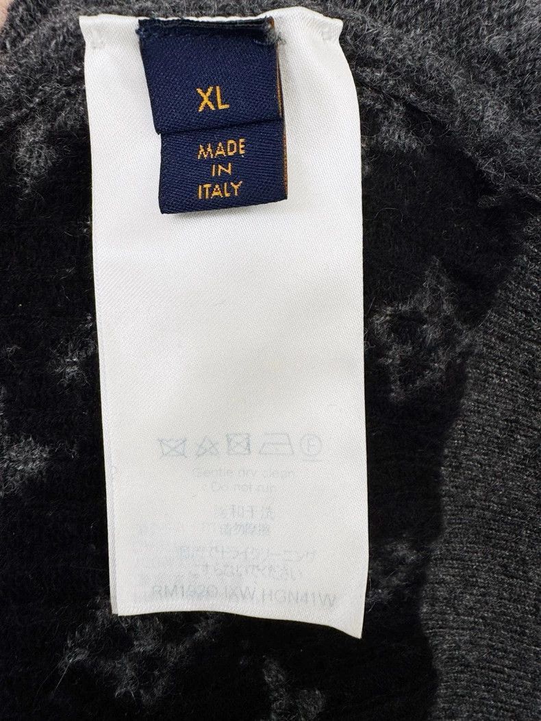 Louis Vuitton Gray Louis Vuitton Cashmere Sweater -2505 Size XL / US 12-14 / IT 48-50 - 4 Thumbnail