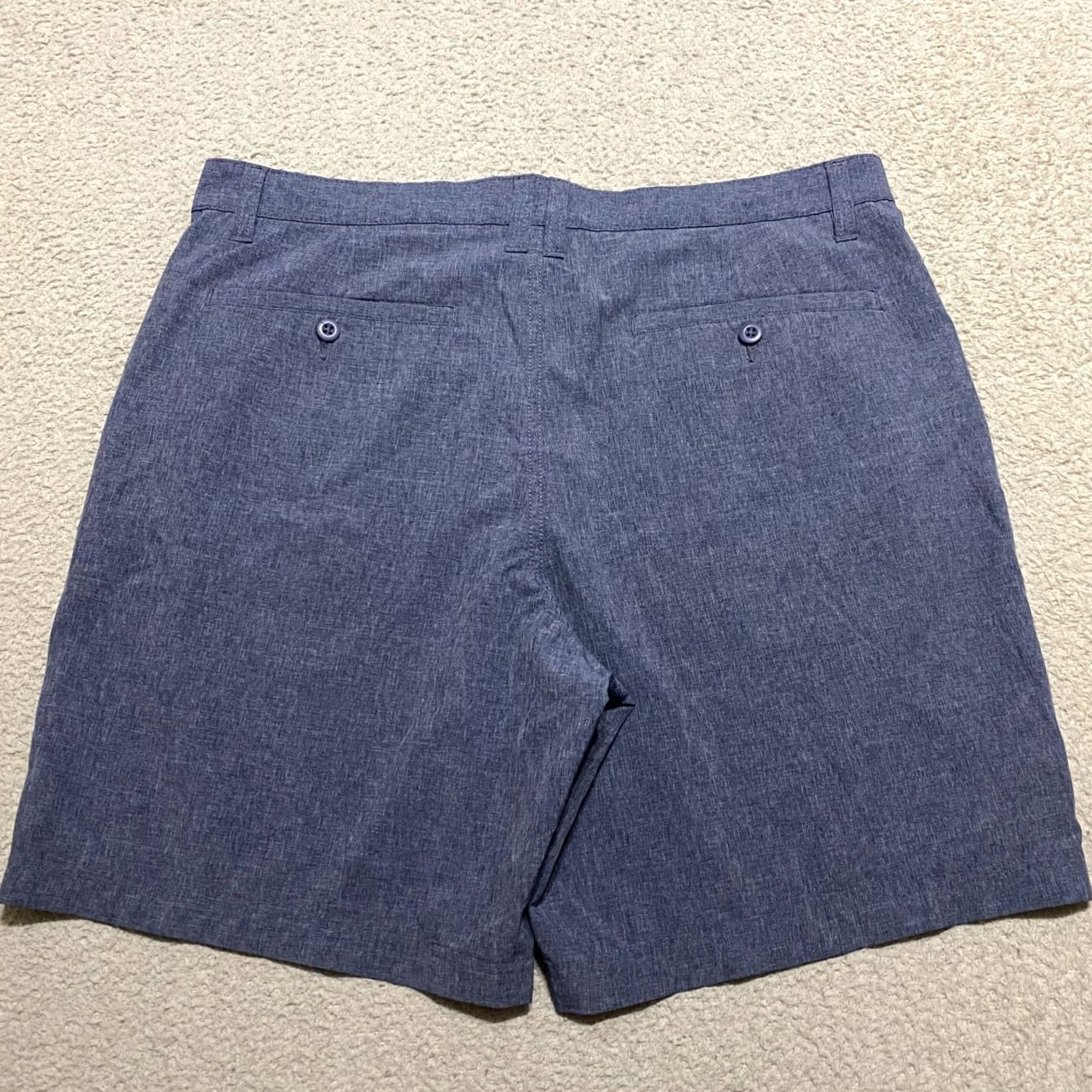 Croft & Barrow Croft & Barrow Mens Shorts Blue Outdoor Chino Pockets Inseam 8" Casual Cargo 36 Inseam 8" Regular Mens Boys? Size US 36 / EU 52 - 2 Thumbnail