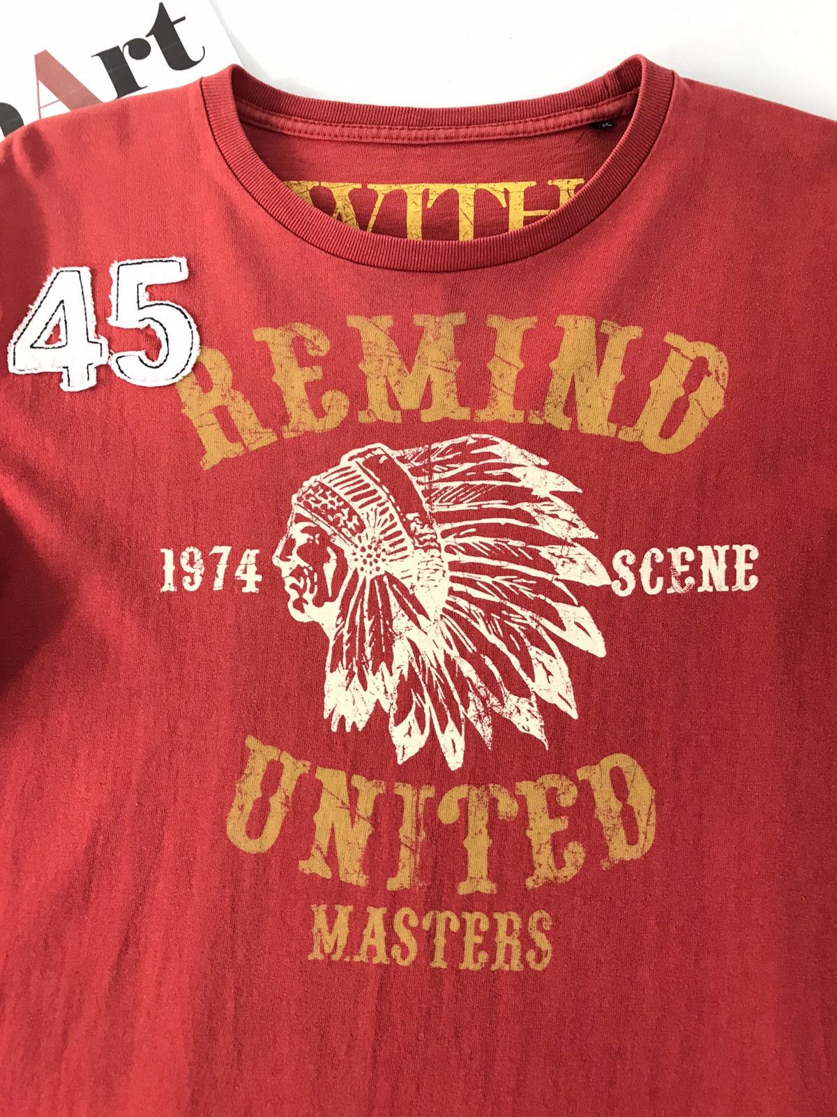 Vintage Remind 1974 Scene United Masted Big Logo Apache Long Sleeve Size US M / EU 48-50 / 2 - 4 Thumbnail