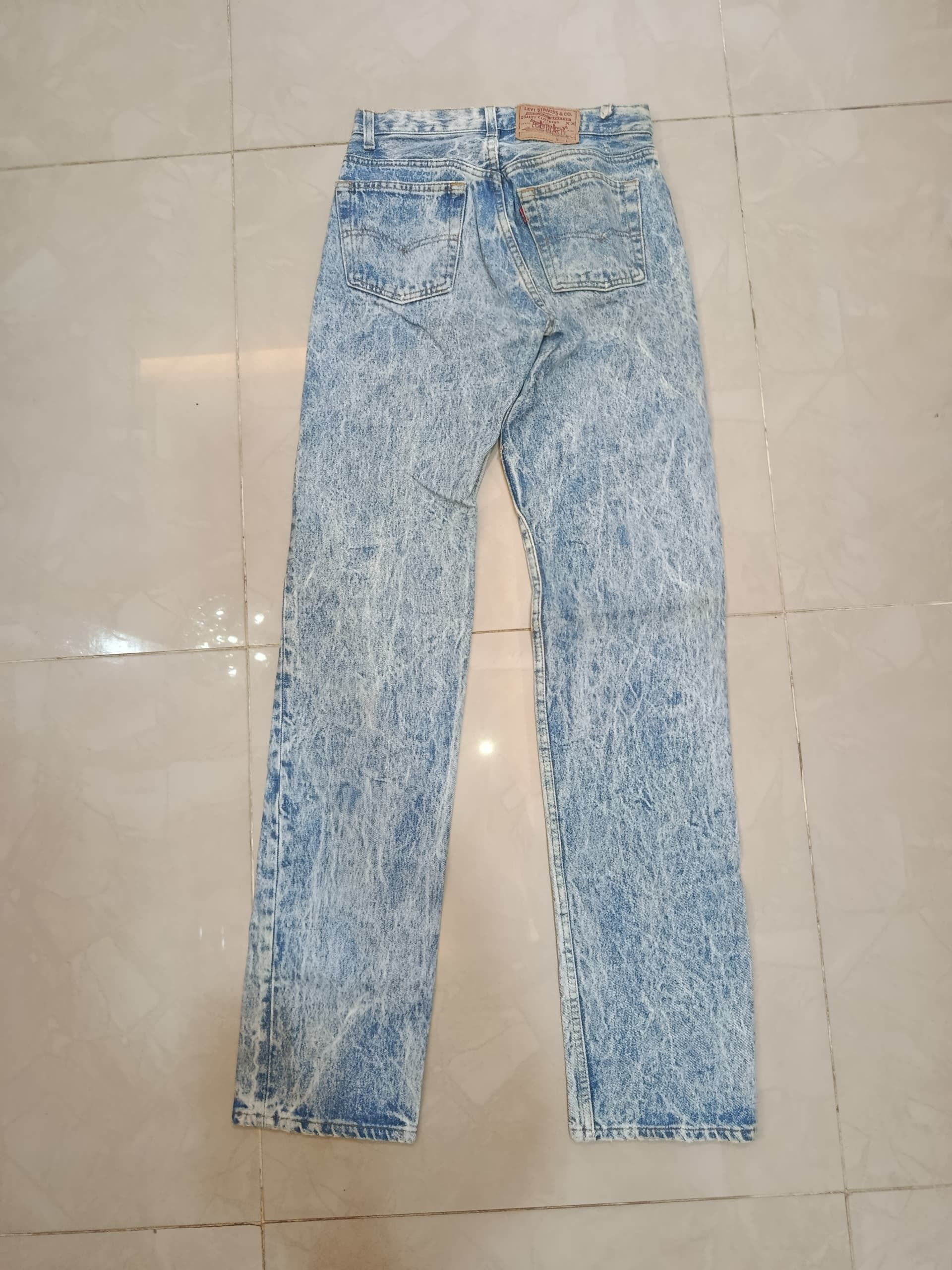 Levi's LEVIS 501 ACID WASH #552 DENIM Size US 29 - 11 Thumbnail