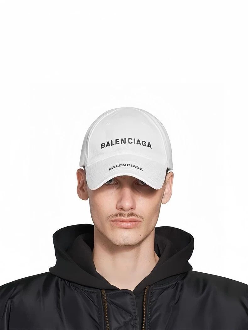 Balenciaga Balenciaga Double embroidered logo cap 2505-Nextarrow Size ONE SIZE - 3 Thumbnail
