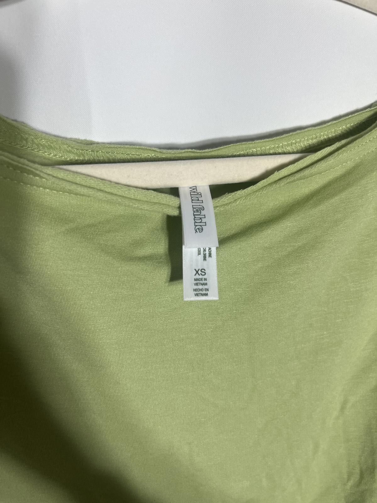 Other wild fable Light Green Long Sleeve Shirt XS Size XS / US 0-2 / IT 36-38 - 3 Thumbnail