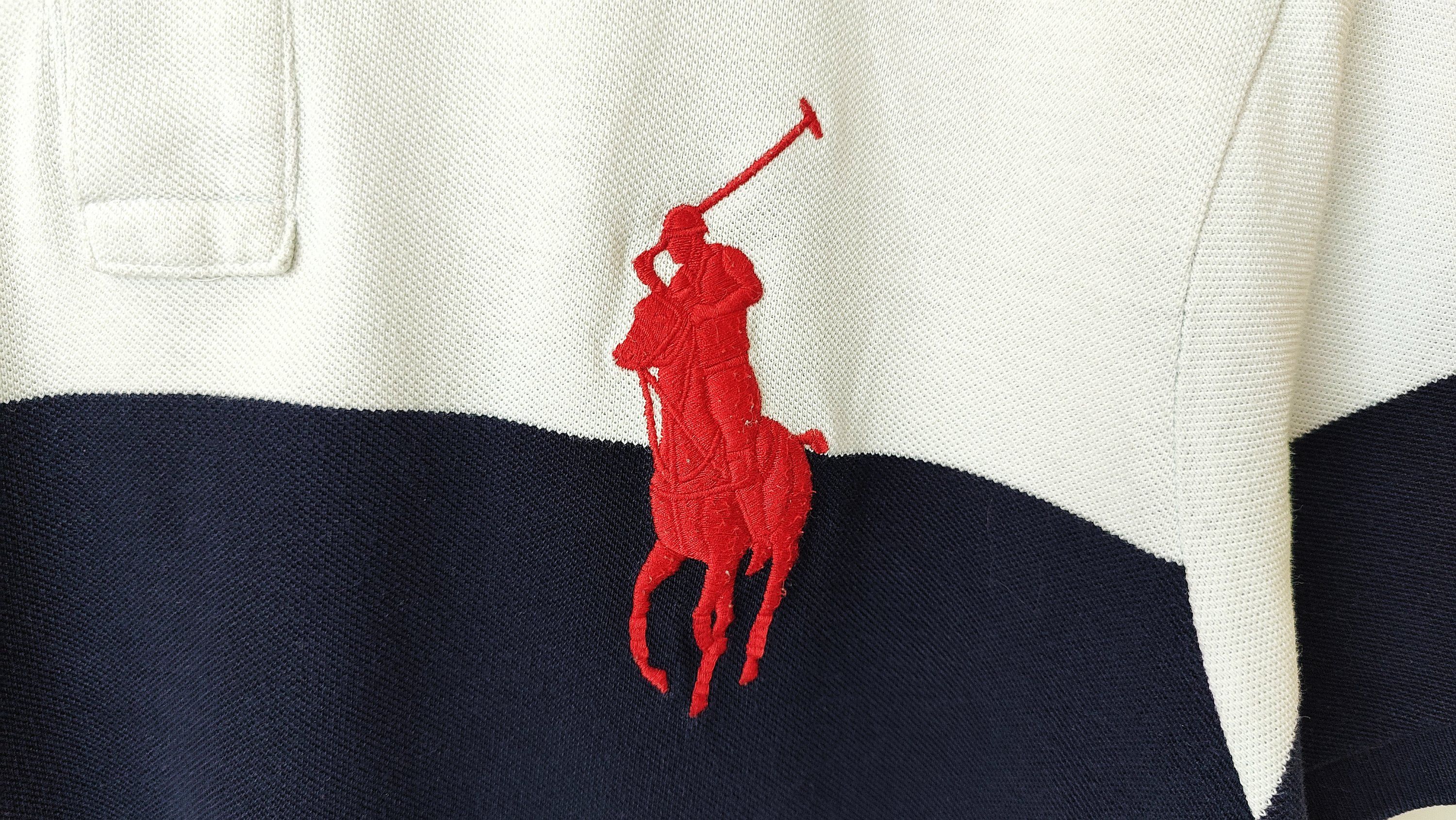 Polo Ralph Lauren × Ralph Lauren Ralph Lauren Polo Chief Keef style USA Flag Polo Tshirt Size US XL / EU 56 / 4 - 5 Thumbnail