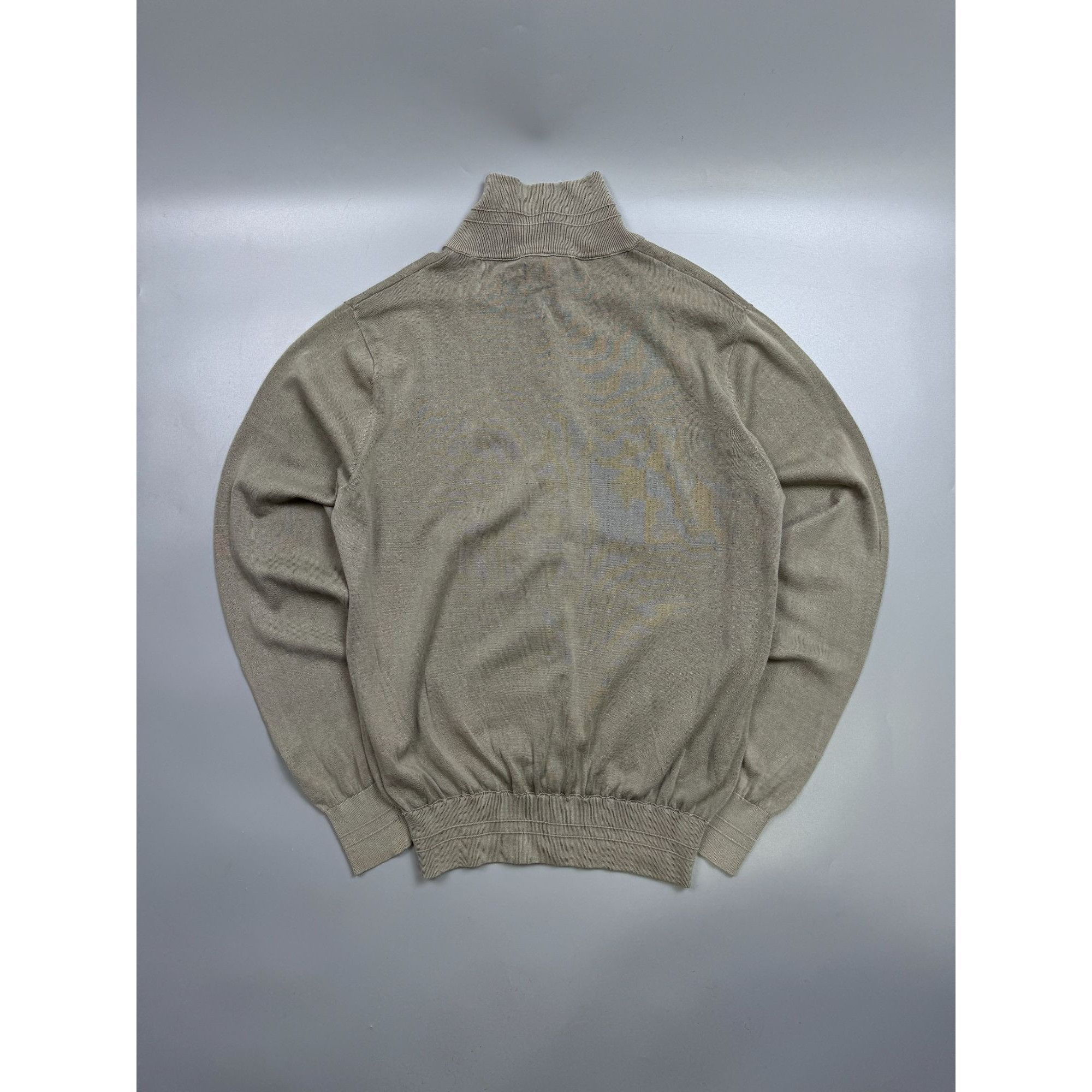 Aspesi Alberto Aspesi Stand Neck Cotton Knit Sweater (Y1271) Size US M / EU 48-50 / 2 - 8 Thumbnail