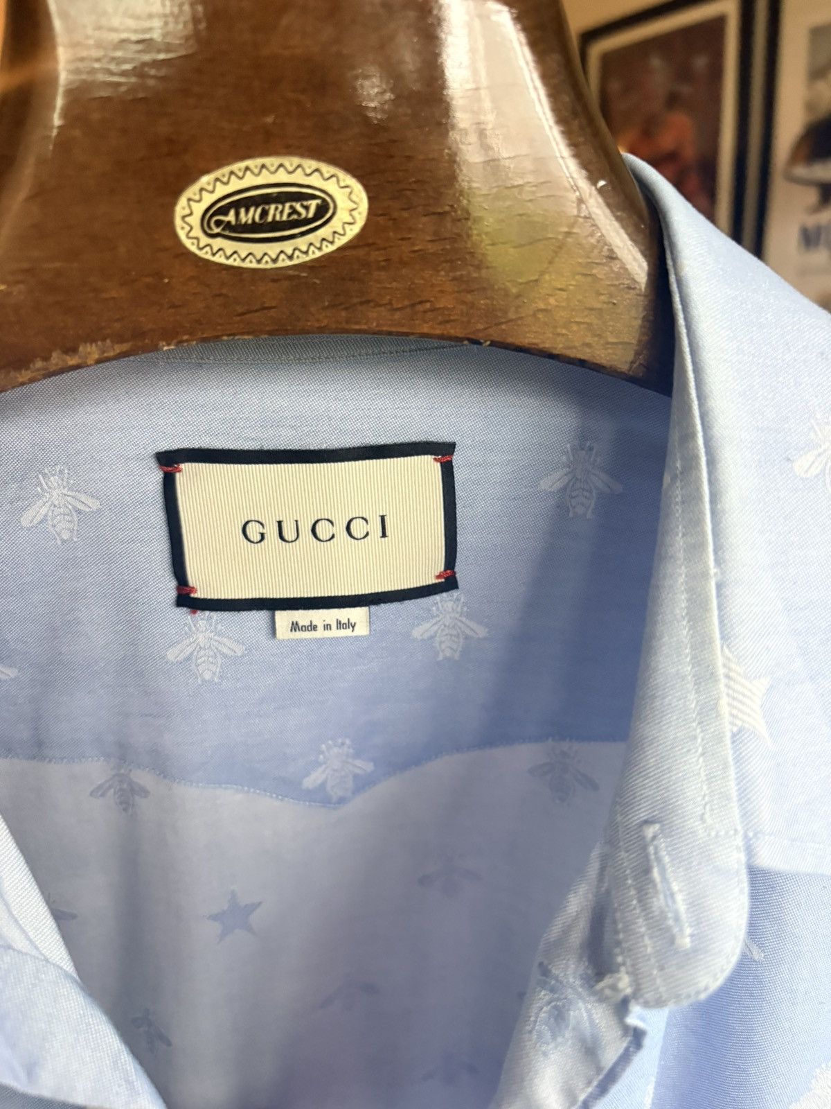 Gucci Gucci Dresshirt Size US L / EU 52-54 / 3 - 2 Thumbnail