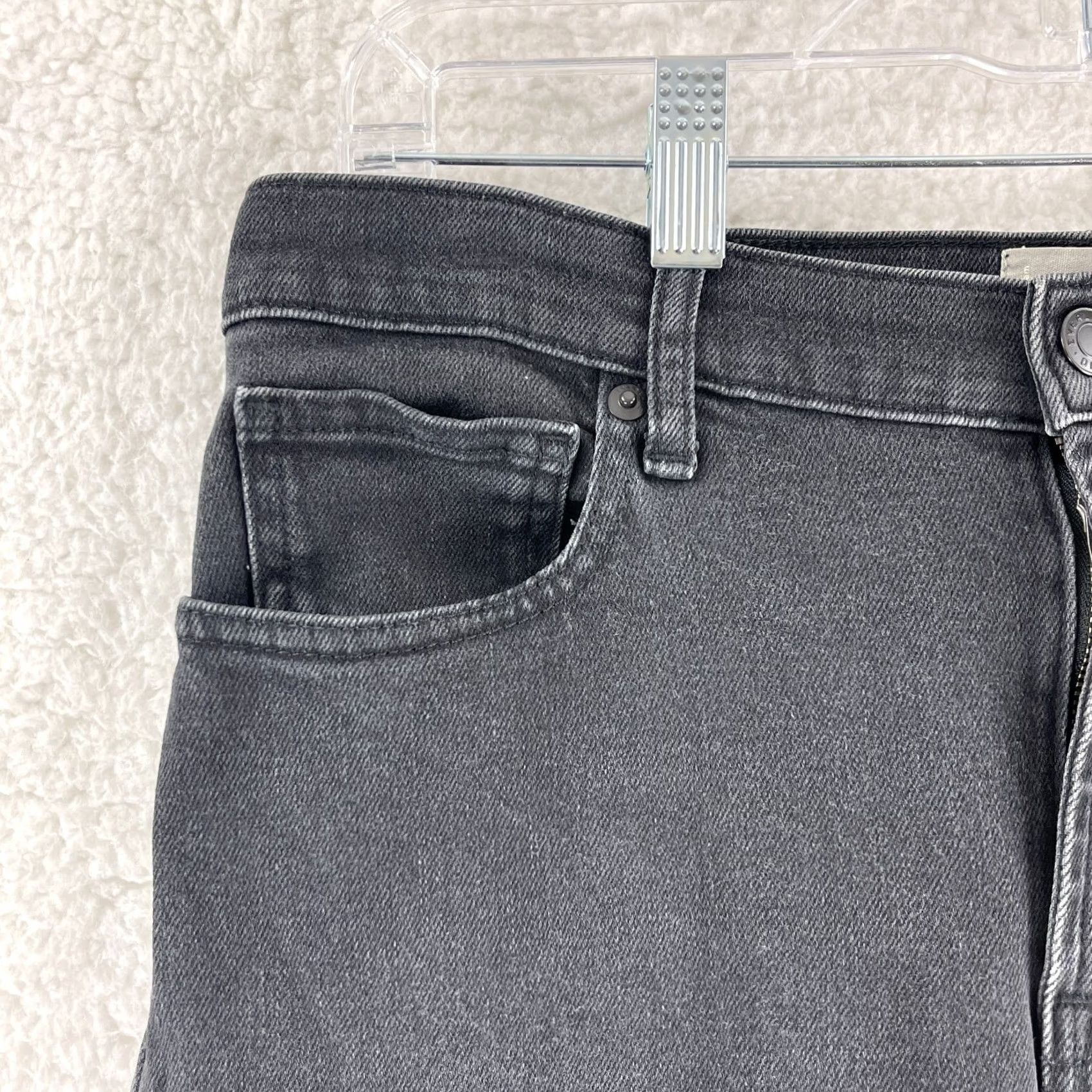 Everlane Everlane Jeans Womens 30 Black Denim Straight Leg Mid Rise Minimalist Casual Size 30" / US 8 / IT 44 - 4 Thumbnail