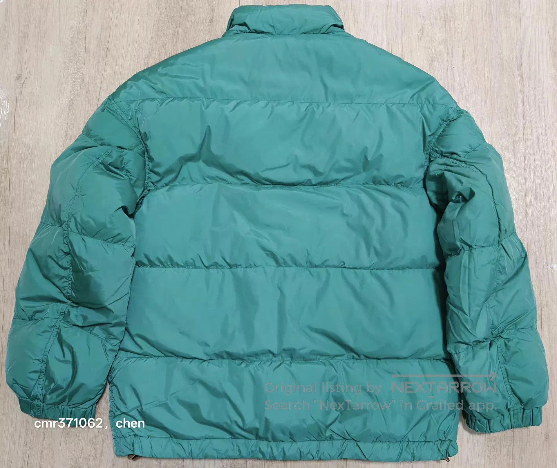 Visvim Green Puffer Jacket with Pockets, Size L. Size US L / EU 52-54 / 3 - 6 Thumbnail