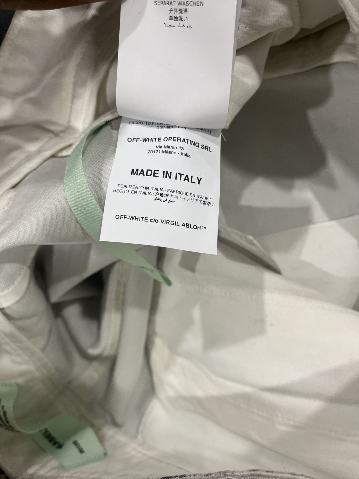 Off-White Off white Waxed Pants Size US 32 / EU 48 - 5 Thumbnail