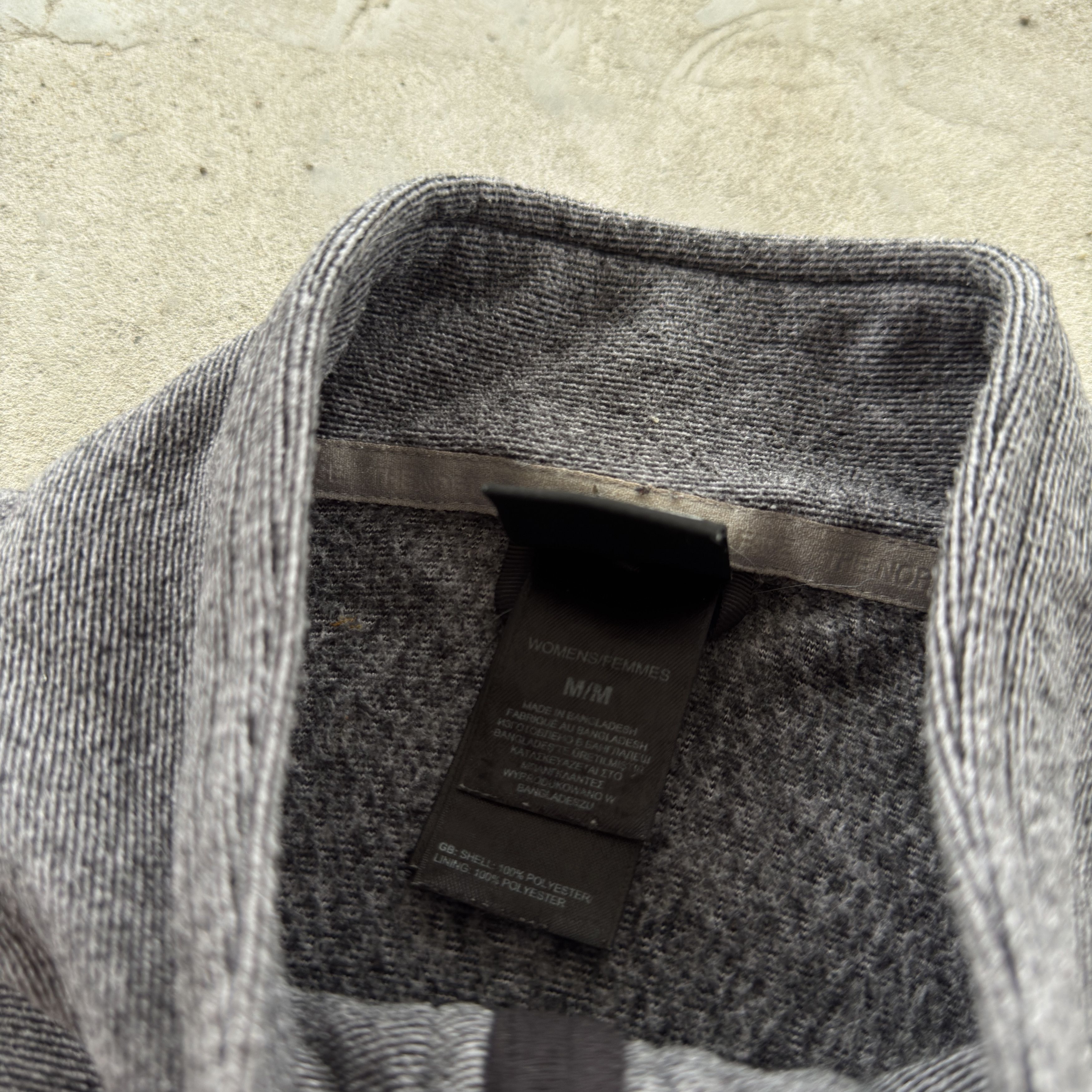 The North Face Vintage The North Face Grey Full Zip Fleece Jacket Size M / US 6-8 / IT 42-44 - 6 Thumbnail