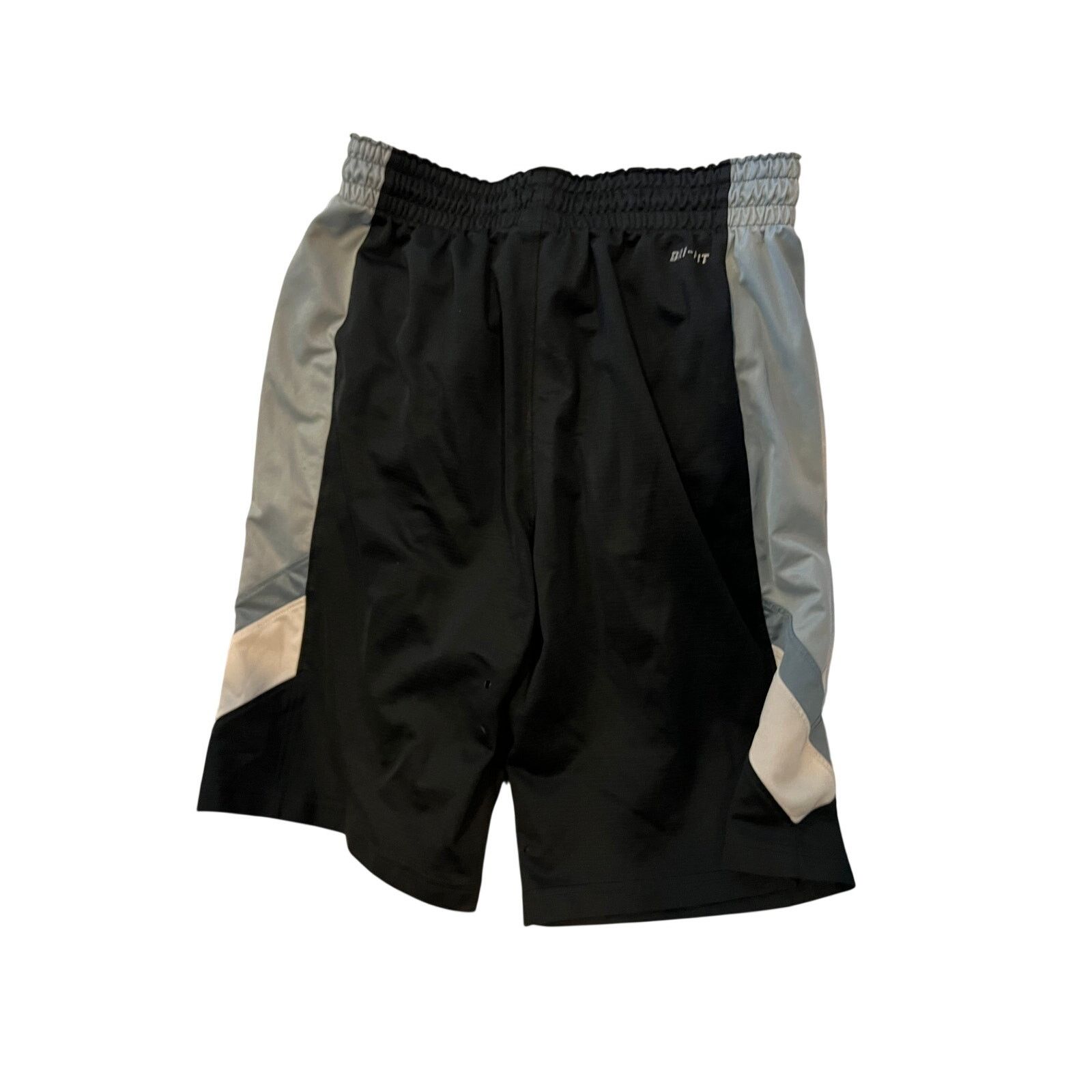 Nike Nike Dri Fit Black Gray Basketball Training Shorts Mens Med Size US 34 / EU 50 - 2 Thumbnail