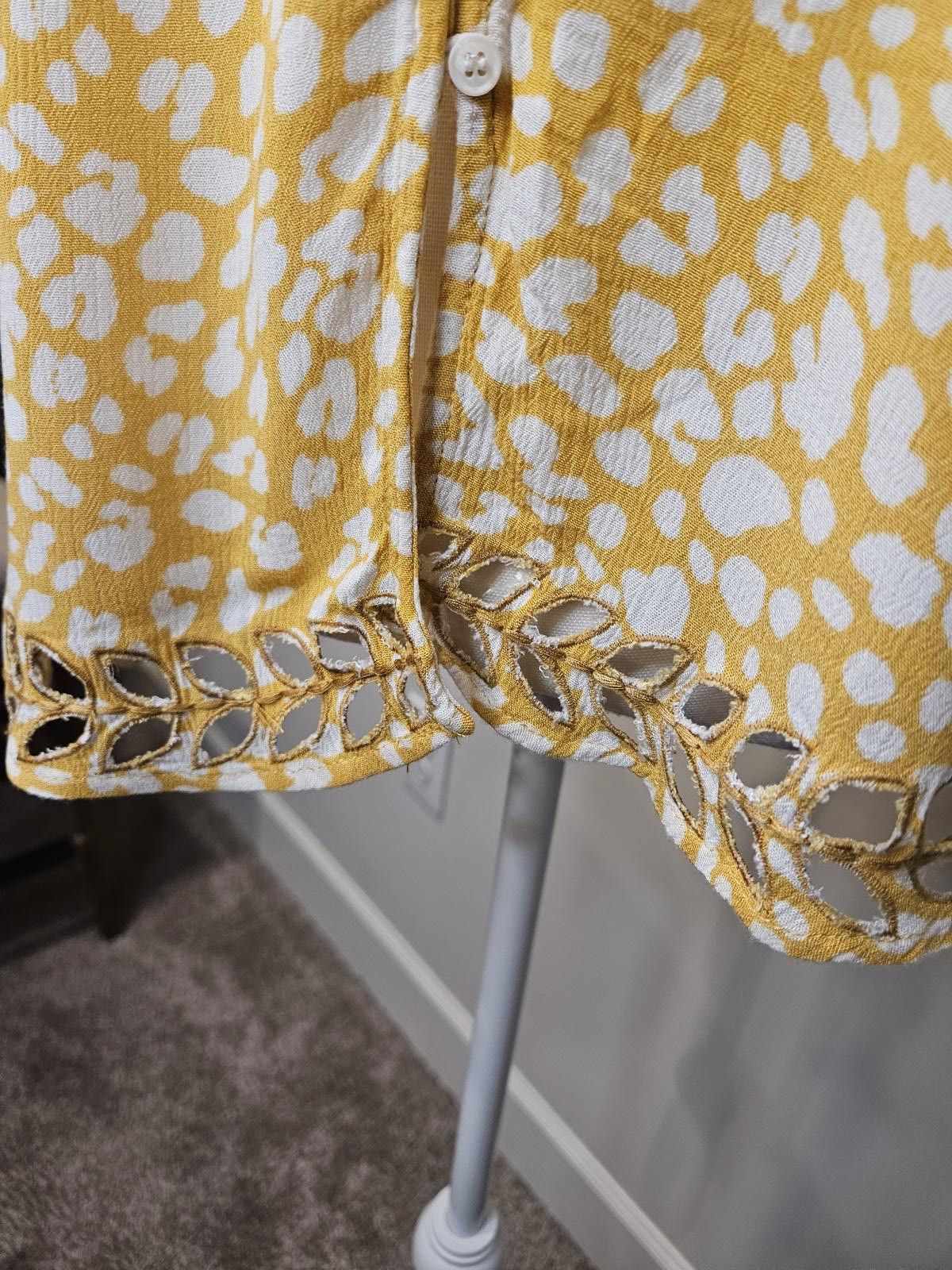 Designer Buckle's Brand Gimmicks Leopard Print Tank with Eyelets #550 Size S / US 4 / IT 40 - 8 Thumbnail