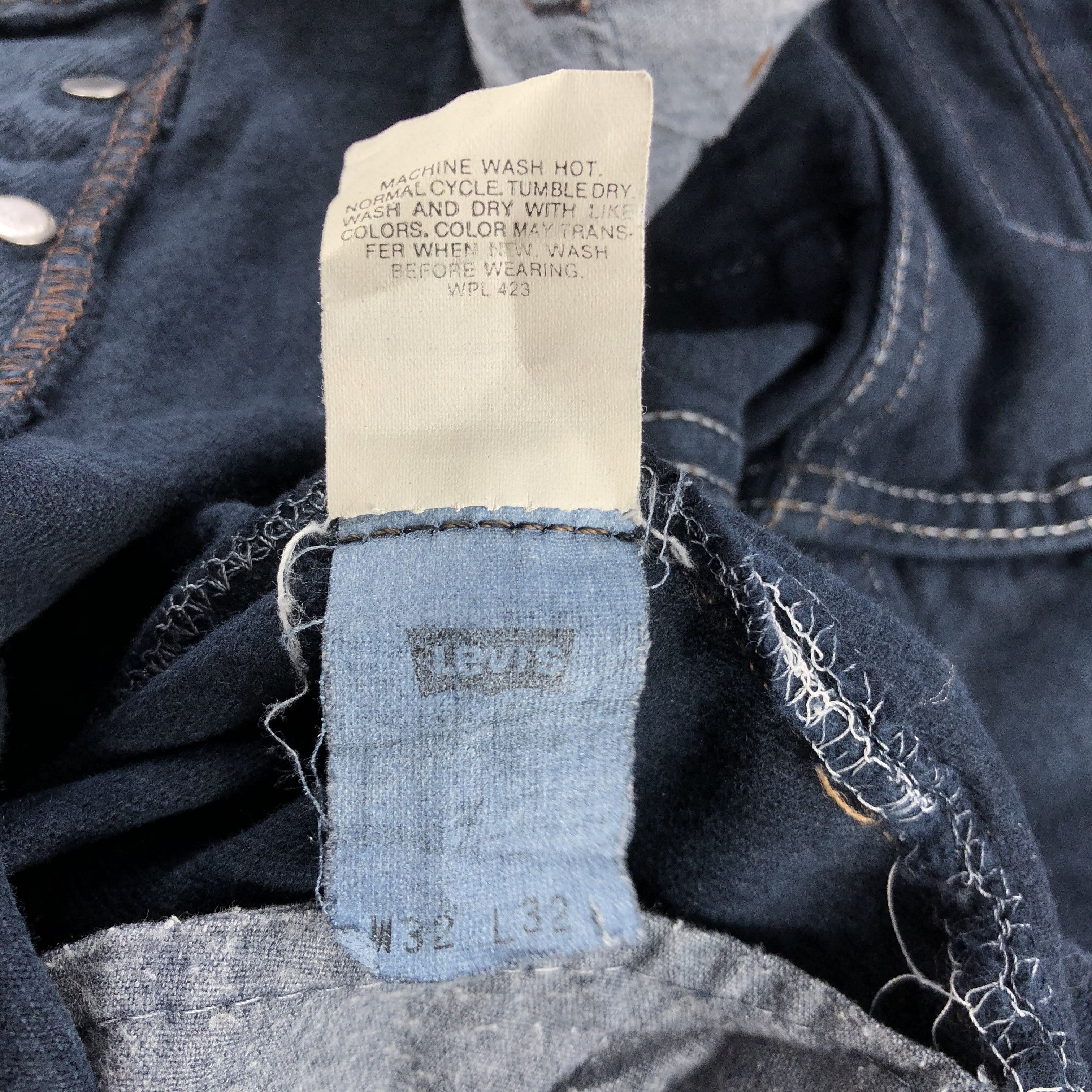 Levi's Vintage 90s Blue Wash Levis 501 Jeans-JM3047 Size US 30 / EU 46 - 13 Thumbnail