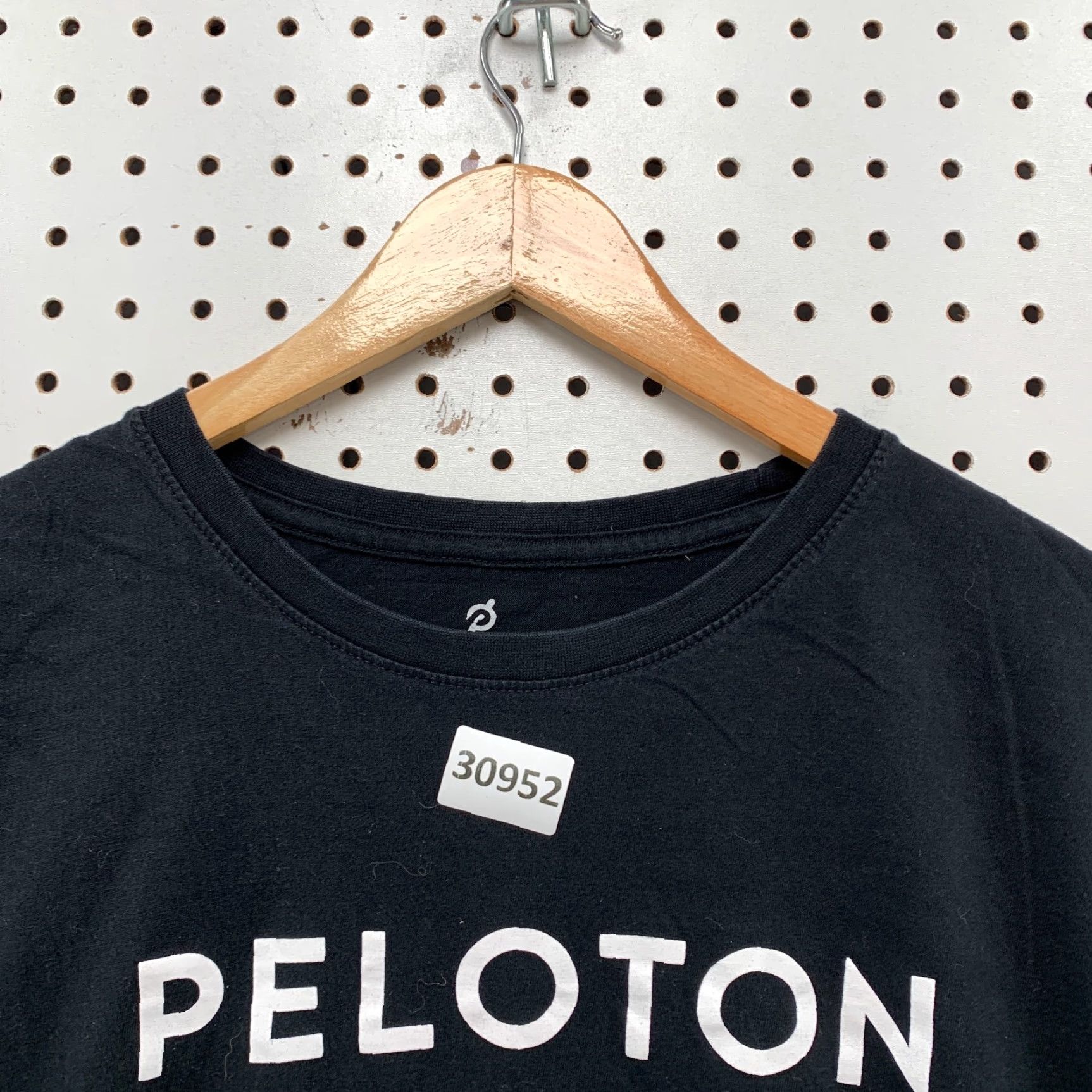 Vintage Peloton Activewear T-Shirt Black Womens Large Short Sleeve Crew Neck Workout Size L / US 10 / IT 46 - 6 Thumbnail