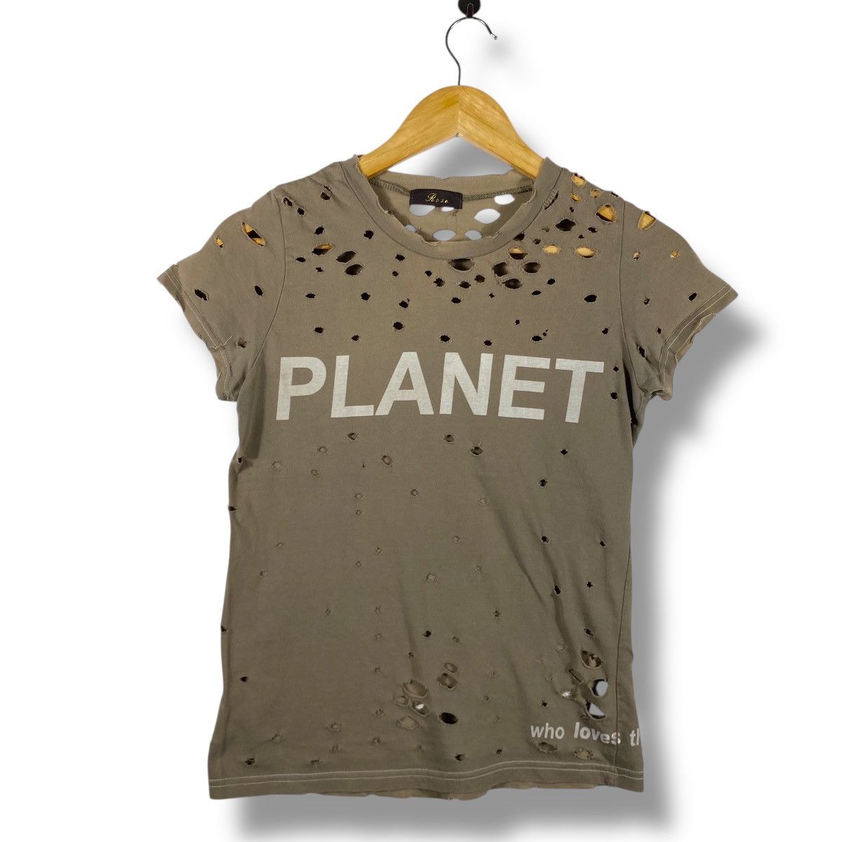 Japanese Brand Japanese Brand ROSE Who Loves The Sun Rips Style Women Tops Size M / US 6-8 / IT 42-44 - 1 Thumbnail