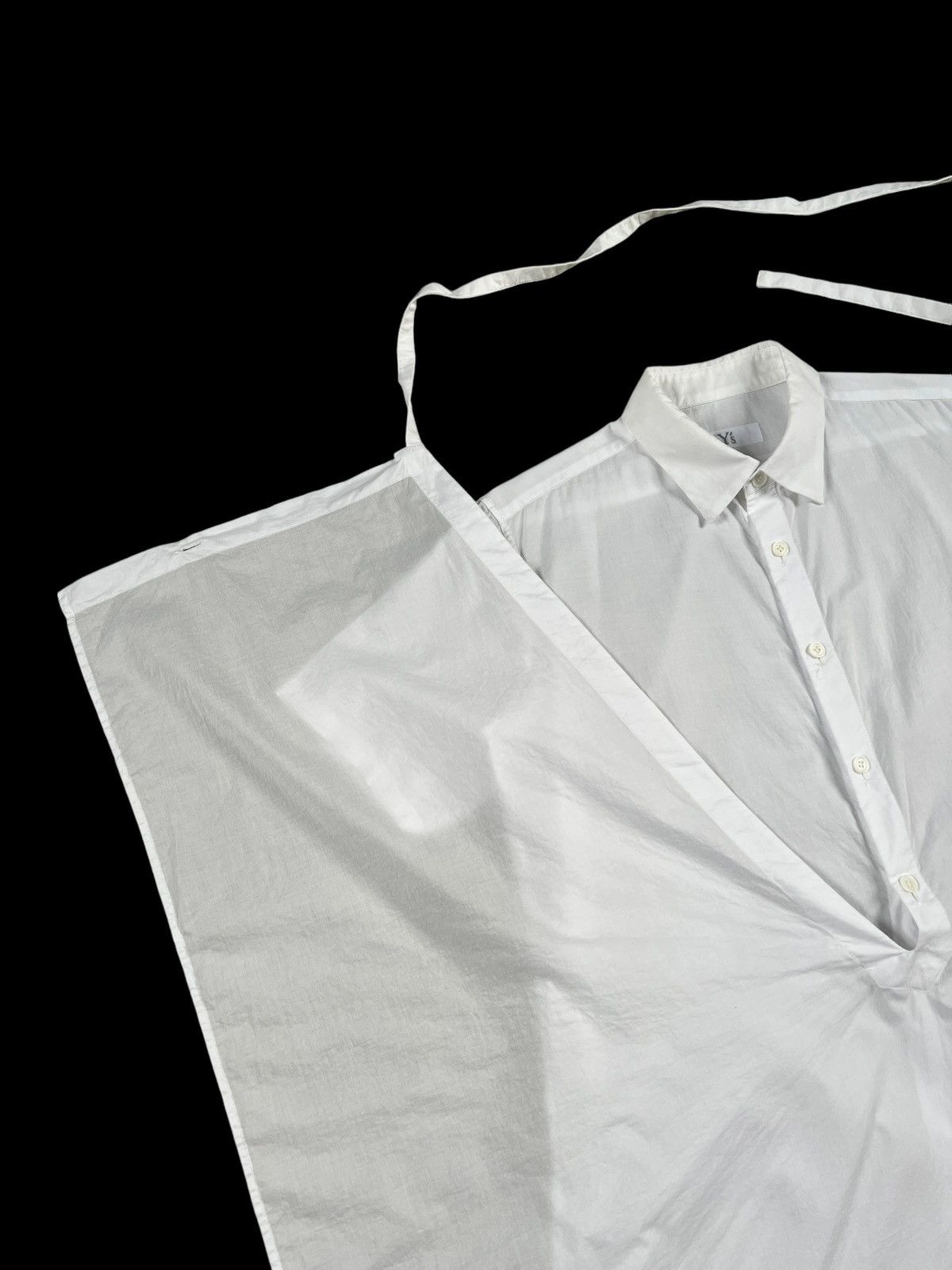 Yohji Yamamoto Archive 1990 Y’s Runaway Asymmetrical Button Shirt Size US M / EU 48-50 / 2 - 11 Thumbnail