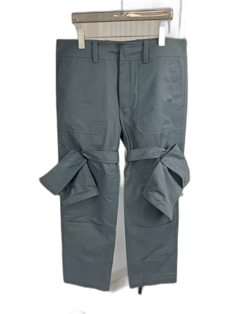 Louis Vuitton Louis Vuitton Gray Embroidered Cargo Pants-yf Size US 44 / EU 60 - 1 Thumbnail