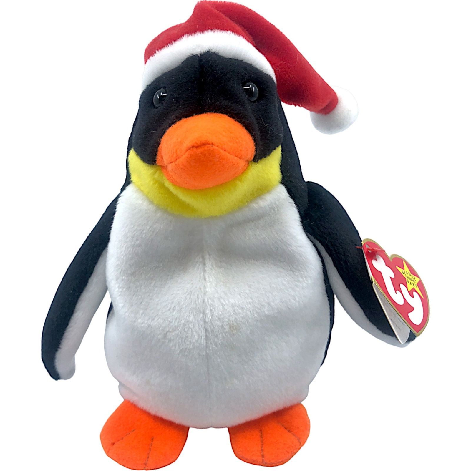 Vintage Ty Beanie Baby 1998 - Zero the Penguin Christmas Hat Size ONE SIZE - 1 Thumbnail