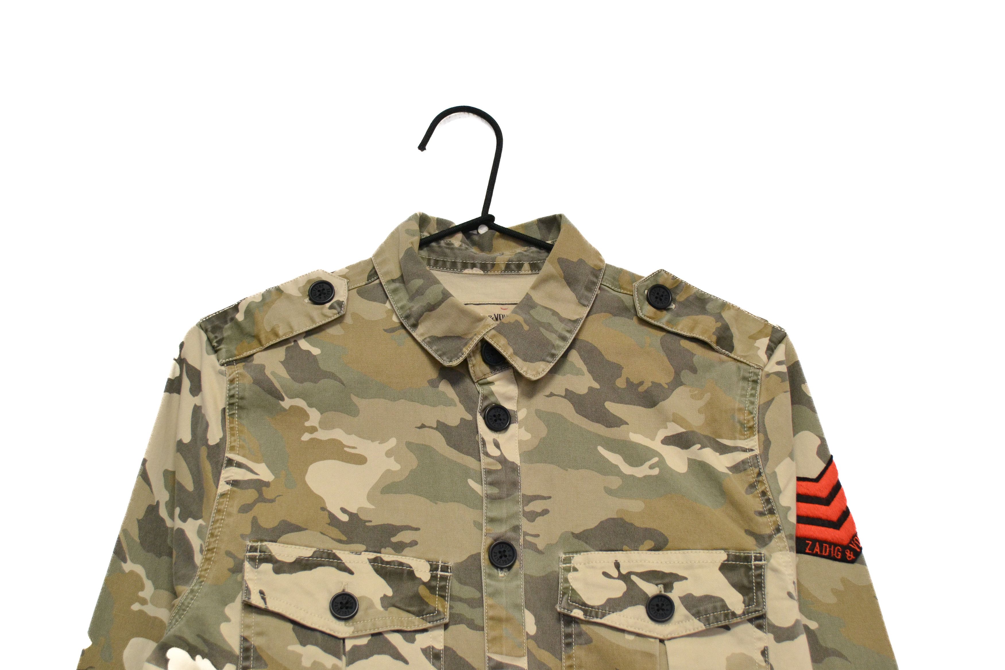 Zadig & Voltaire Zadig & Voltaire Kayak Camouflage Women’s Jacket Size M / US 6-8 / IT 42-44 - 2 Thumbnail