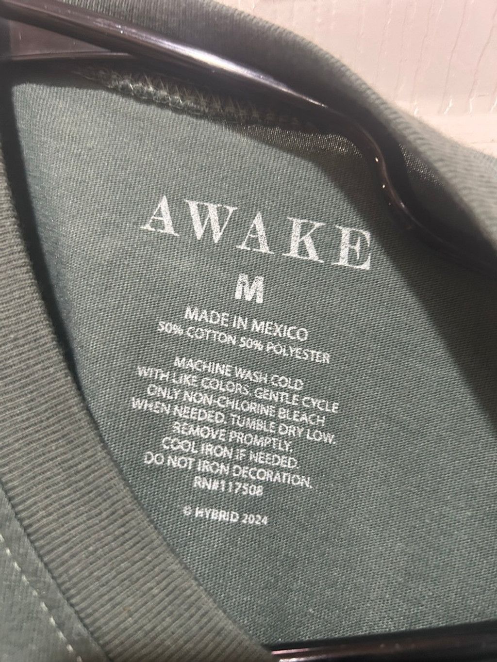 A.W.A.K.E. MODE AWAKE Green Nowhere Country Skeleton Short Sleeve Tee M Size M / US 6-8 / IT 42-44 - 3 Thumbnail