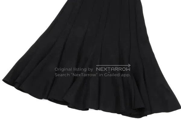 Other Comme Des Garcons size M Black retro umbrella skirt Size 23" - 5 Thumbnail