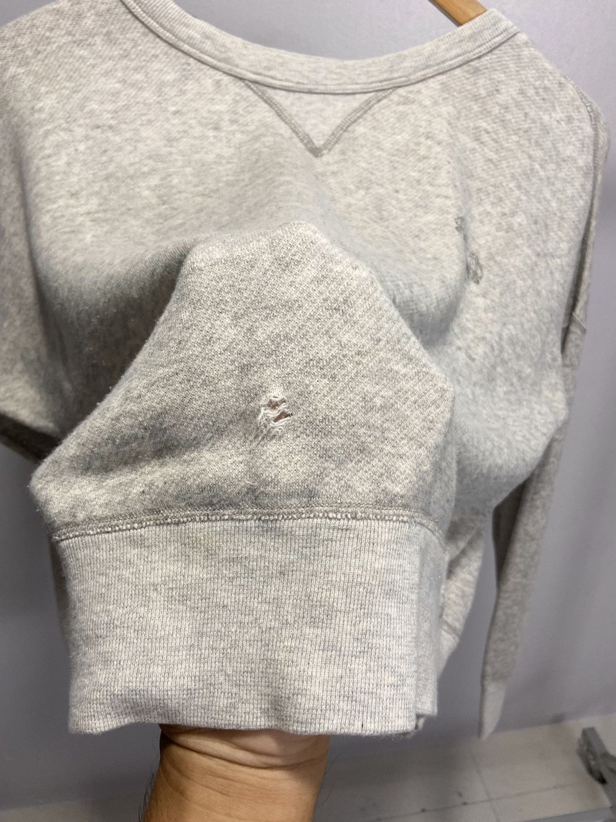 Issey Miyake Vintage Zucca Issey Miyake crop top sweatshirt Size M / US 6-8 / IT 42-44 - 5 Thumbnail