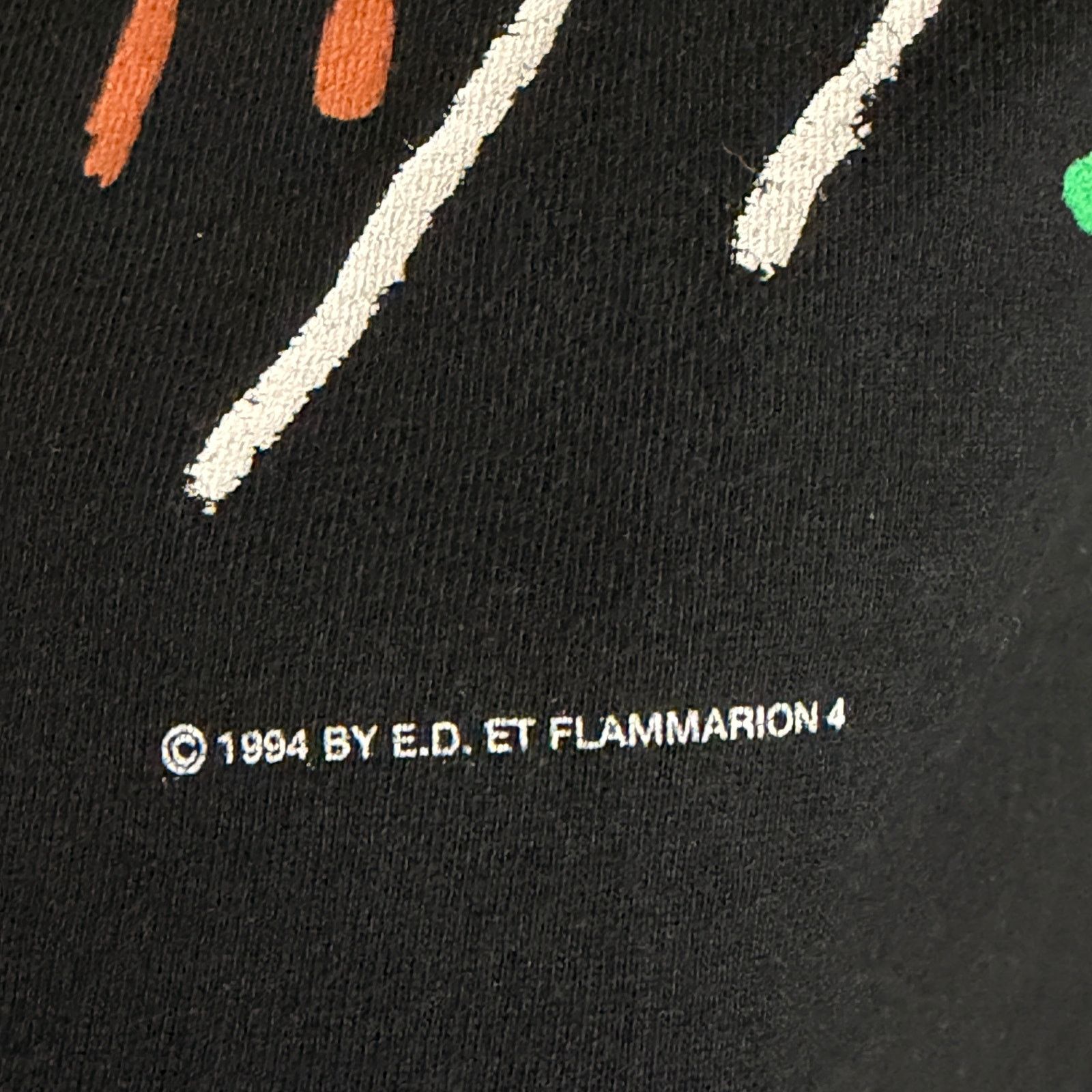 Other Vintage 1994 Jean Cocteau Paris Flammarion Art 90s T-Shirt L Size US L / EU 52-54 / 3 - 4 Thumbnail