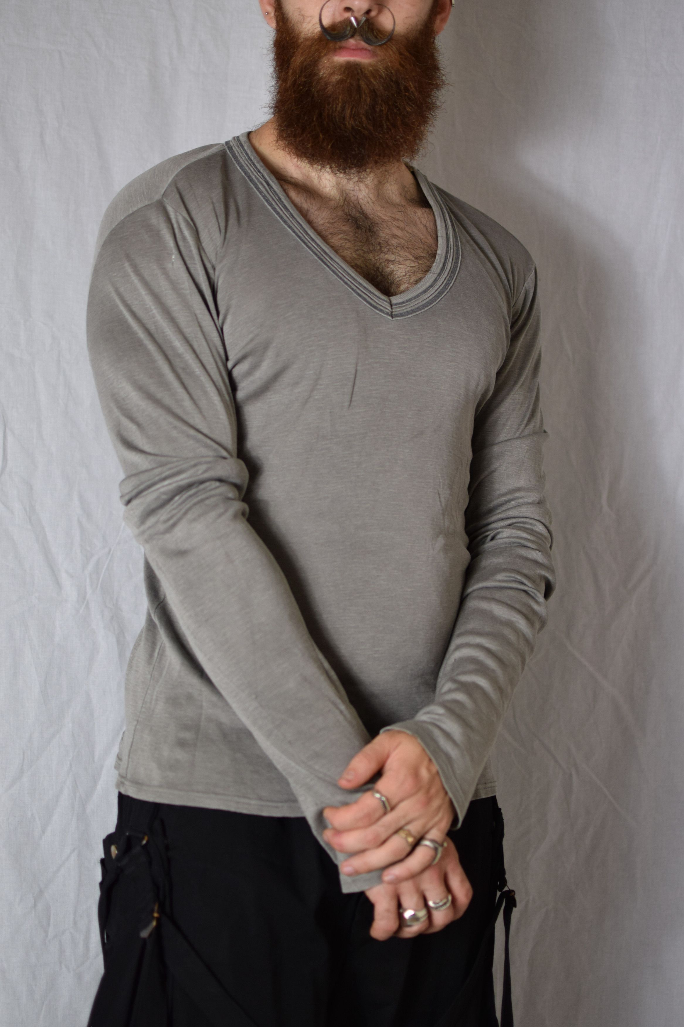Julius Julius SS06 The Structure V-Neck Top Size US M / EU 48-50 / 2 - 4 Thumbnail