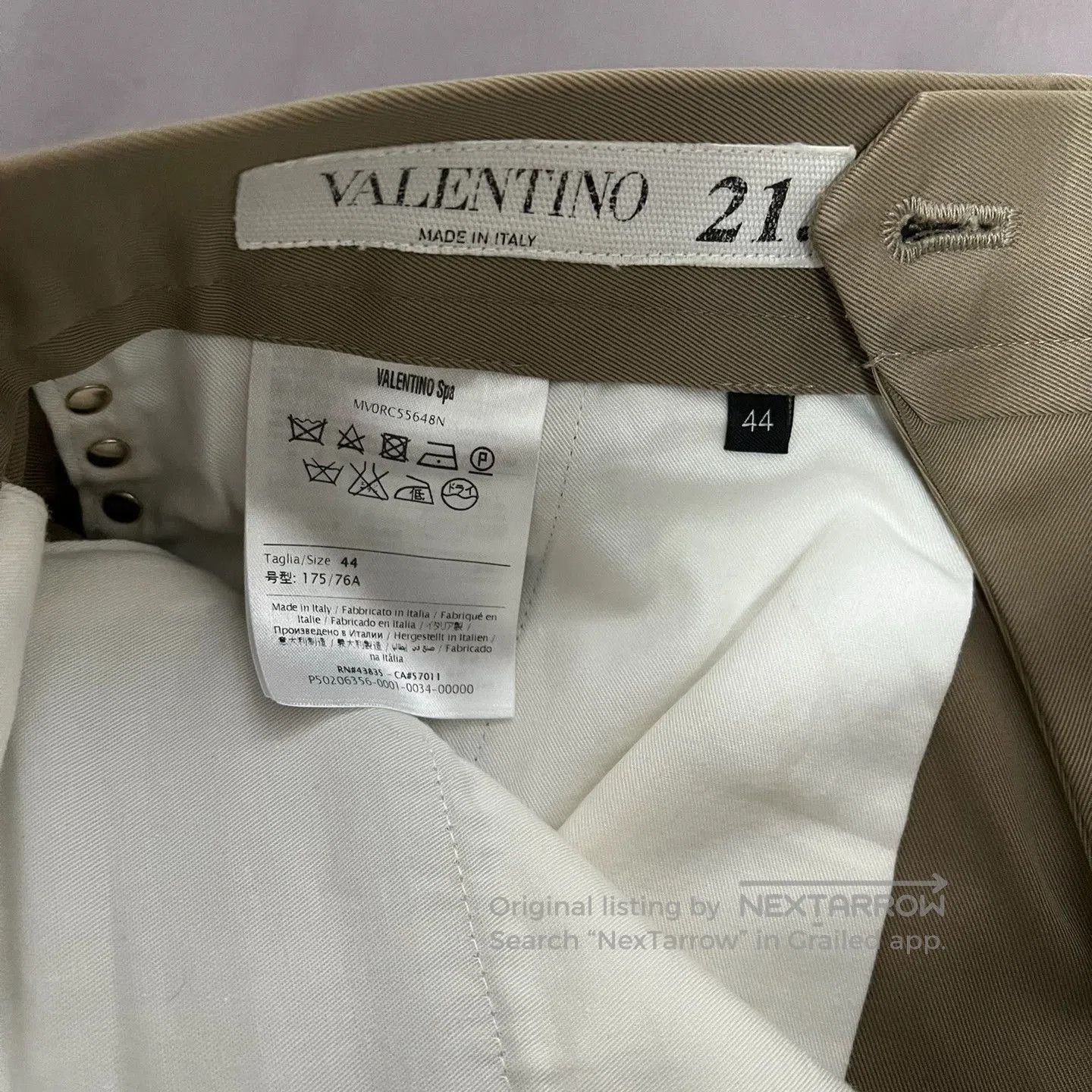 Valentino Valentino Studded Men's Casual Pants. Size US 28 / EU 44 - 7 Thumbnail