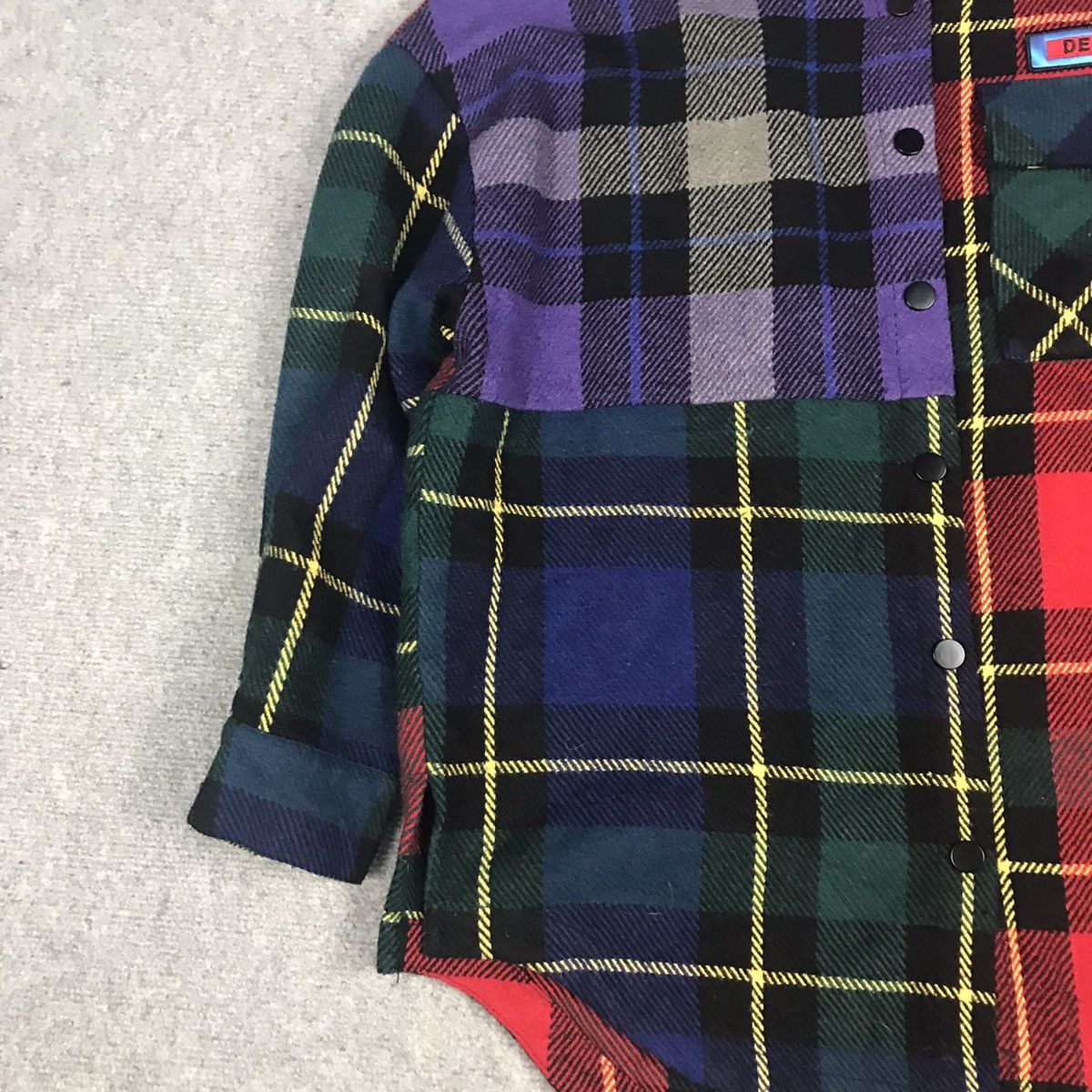 Designer × Flannel × Japanese Brand DESIGN FLANNEL SNAP BUTTON JACKET Size US M / EU 48-50 / 2 - 4 Thumbnail