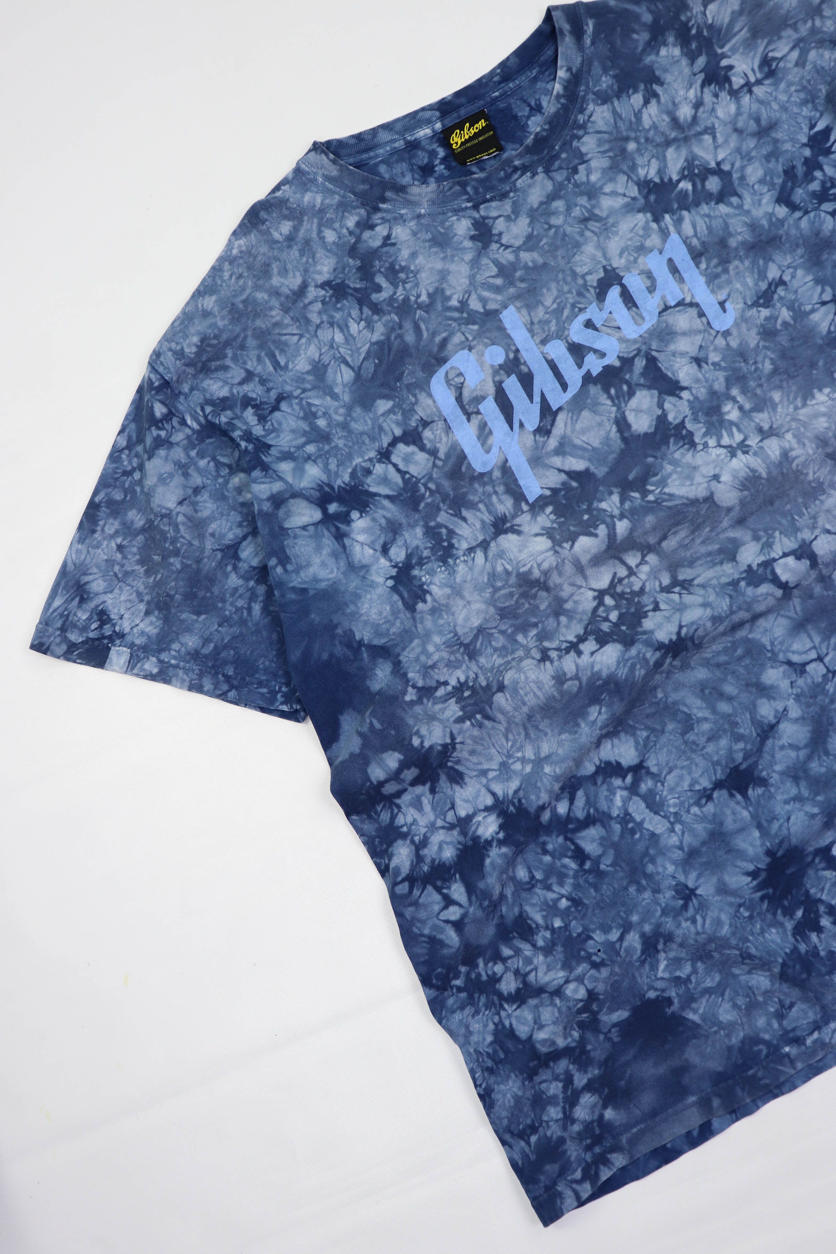 Vintage Gibson Vintage Dangerous Curves Tie Dye Graphics T-shirt Tee Size US XL / EU 56 / 4 - 4 Thumbnail