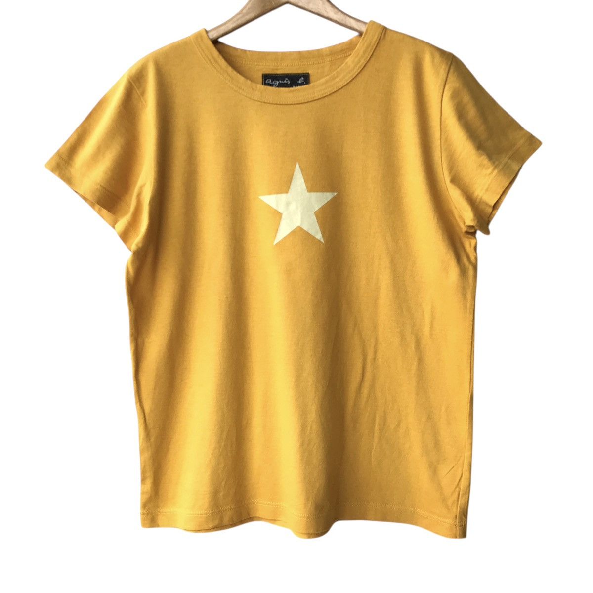 Designer × agnes b. Agnes B. Enfant Paris Star Logo Girls Youth Designer Tee Size XS / US 0-2 / IT 36-38 - 1 Thumbnail