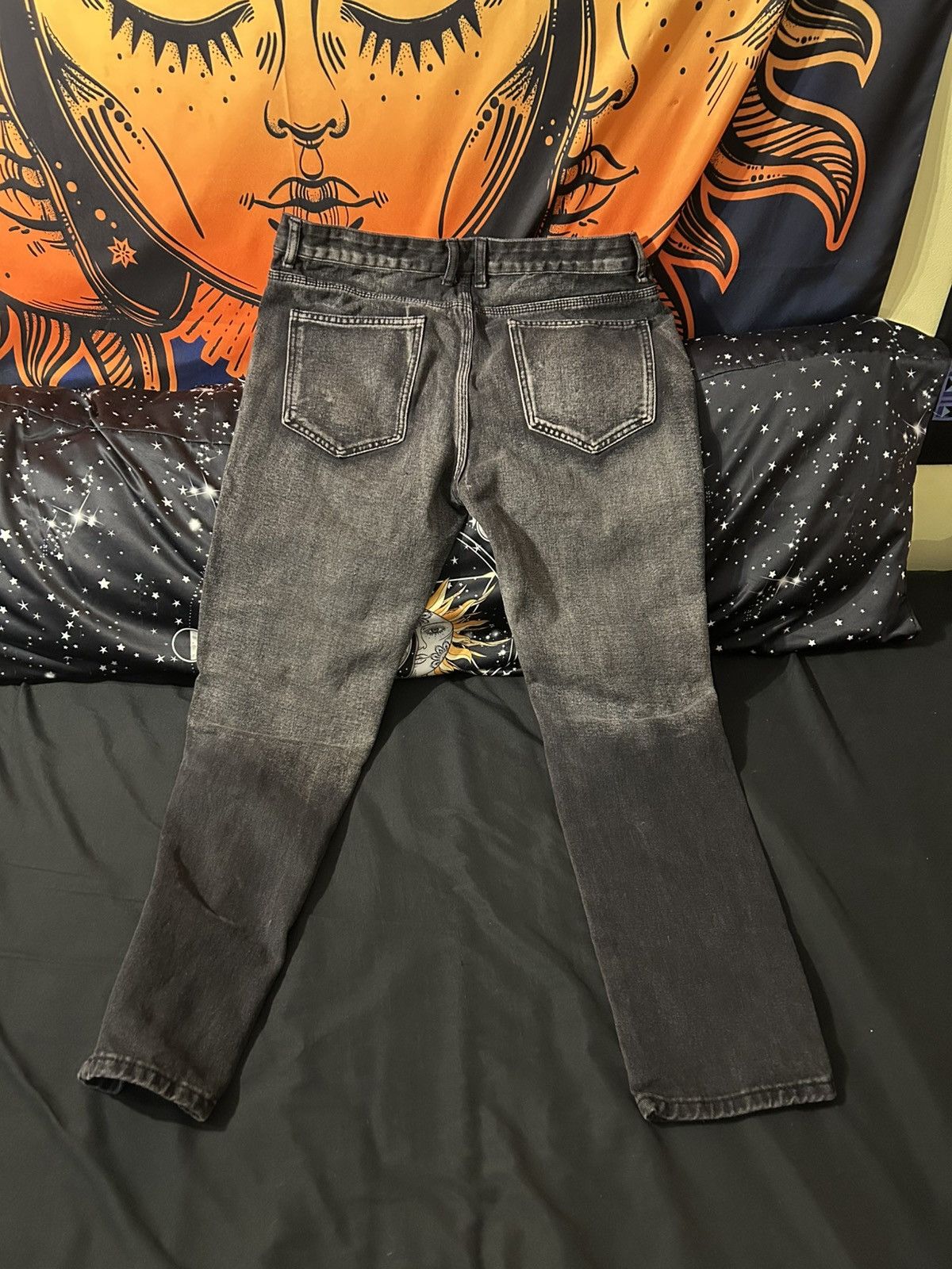 Other Black and grey ripped jeans Size US 38 / EU 54 - 4 Thumbnail