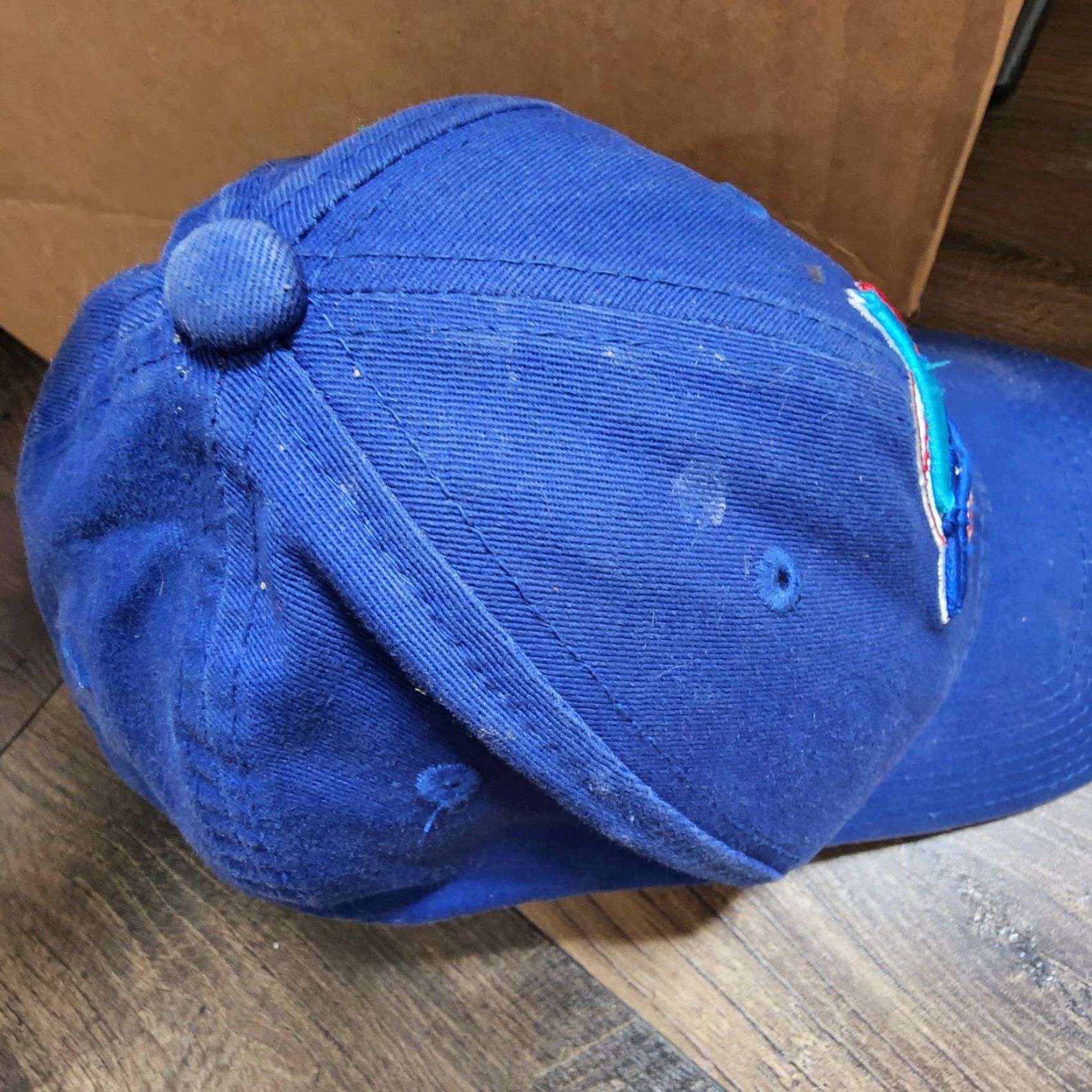 New Era New Era MLB Toronto Blue Jays 9Forty Baseball Hat Adjustable Men's Blue Hat Size ONE SIZE - 5 Thumbnail
