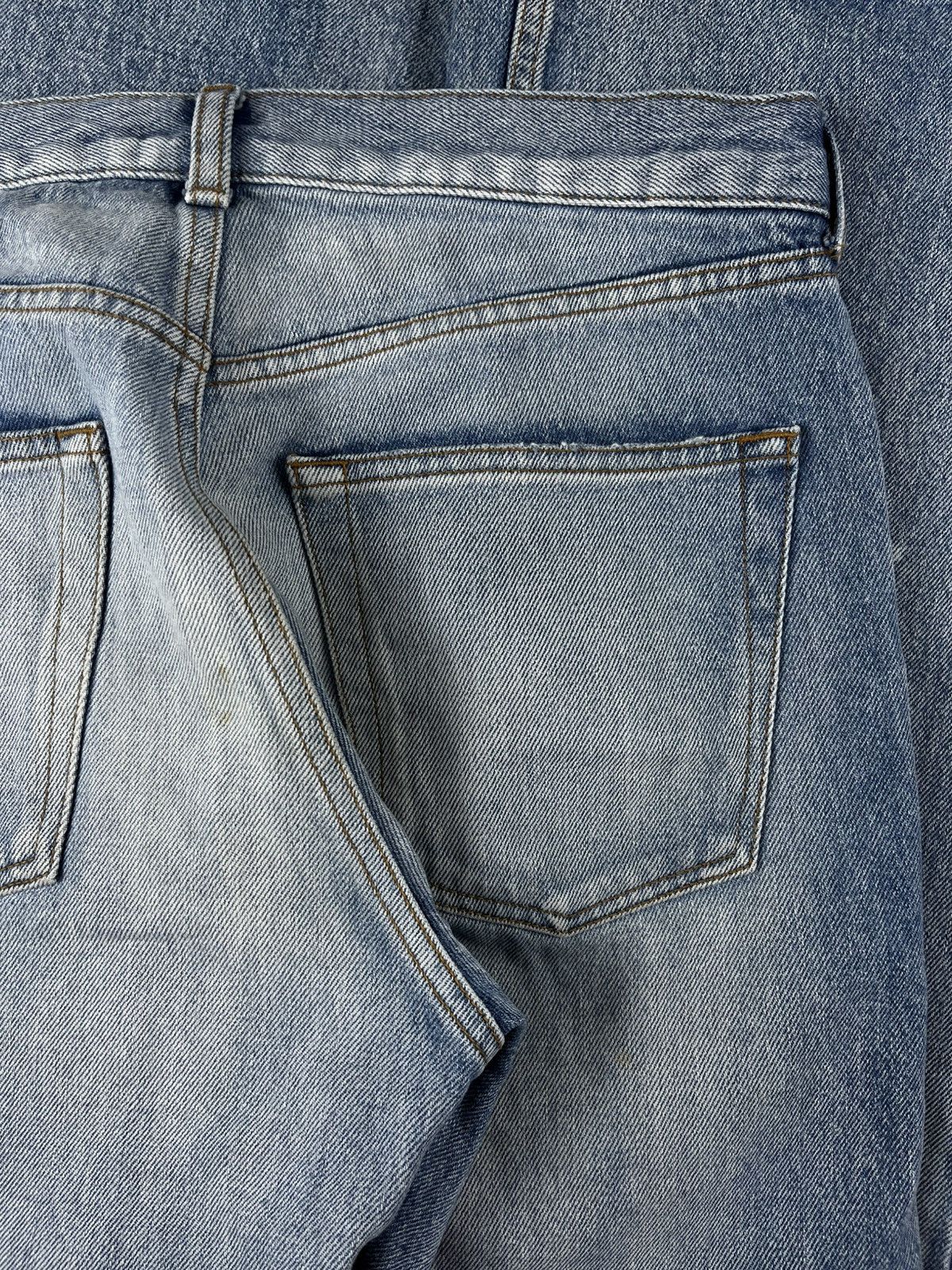 Balenciaga FW18 Balenciaga Heelbite Flared Bootcut Denim Jeans Size US 30 / EU 46 - 4 Thumbnail