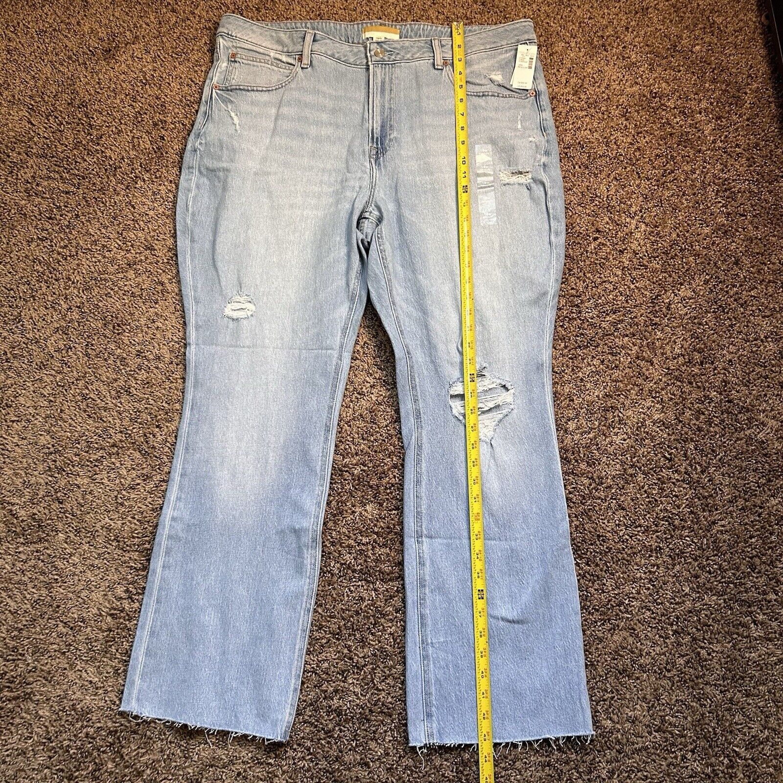 Other Goldie Blues Cheeky Slim Boot Jeans Women's 18W Blue Stretch Size 40" / US 18 - 16 Thumbnail