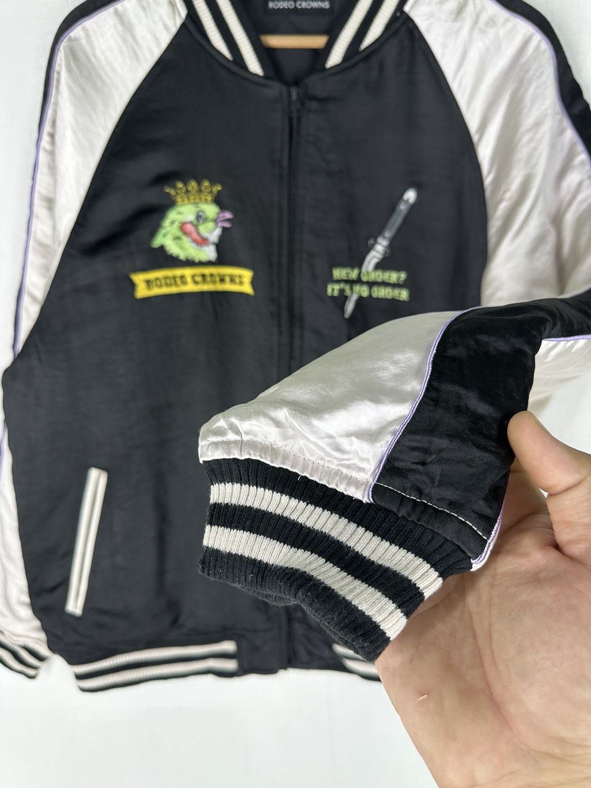 Japanese Brand Rodeo Crowns Embroidery Sukajan Japanese Jacket Size US M / EU 48-50 / 2 - 5 Thumbnail