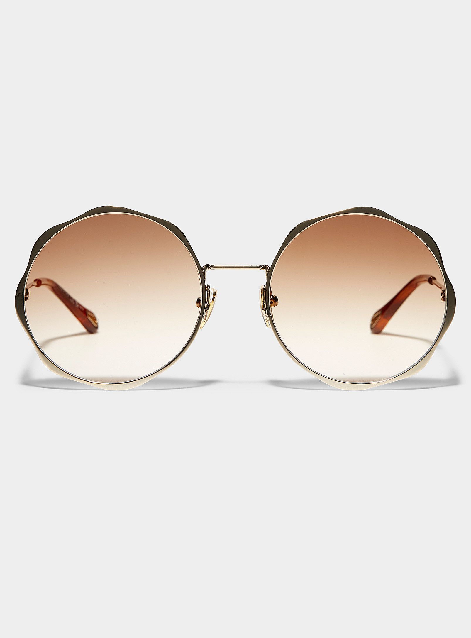 image of Ss23 Chloe Honore Round Sunglasses, Women's