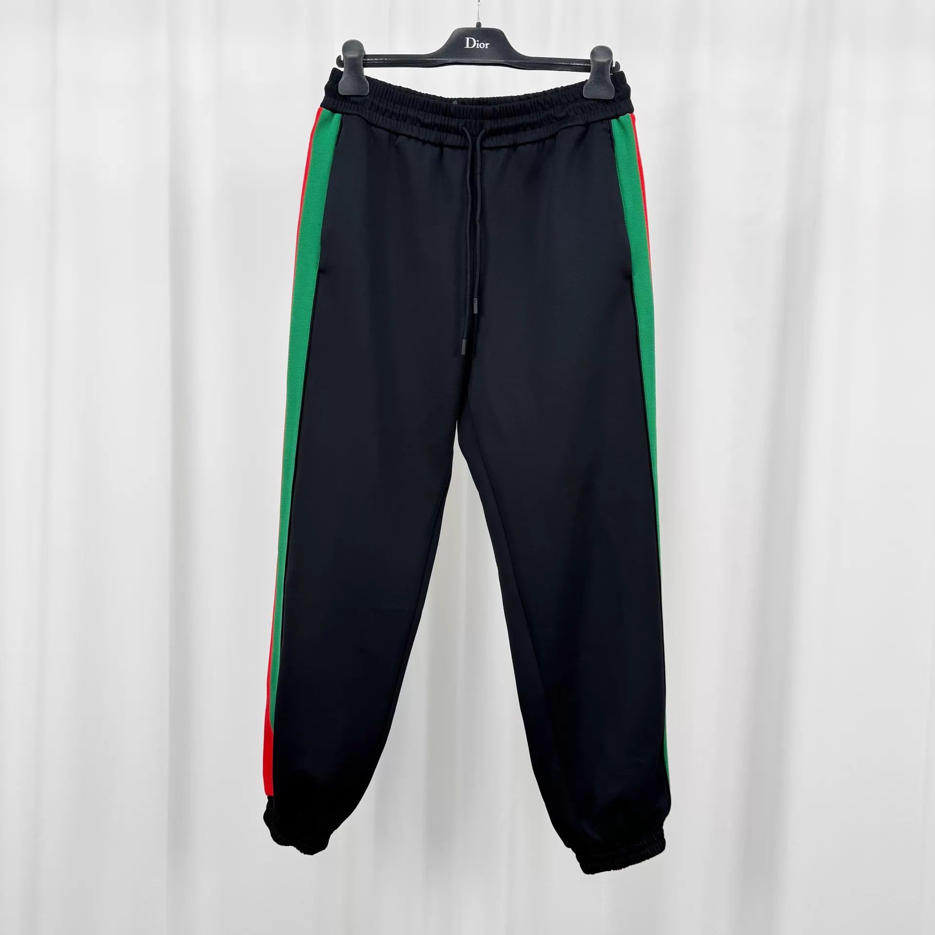 Gucci Gucci 25ss Embroidered Logo Webbing Pants Size S 99 New Size US 29 - 1 Thumbnail