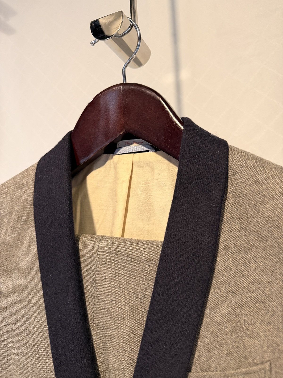 Gant Rugger Gant Rugger Shawl Collar Suit Size 36S - 2 Thumbnail