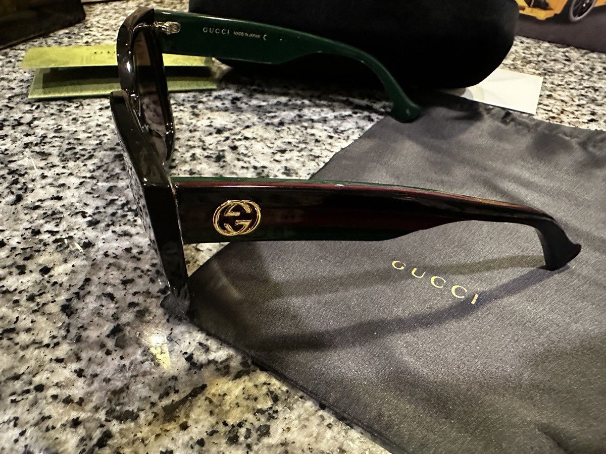 Gucci Gucci Oversized Sunglasses Size ONE SIZE - 2 Thumbnail