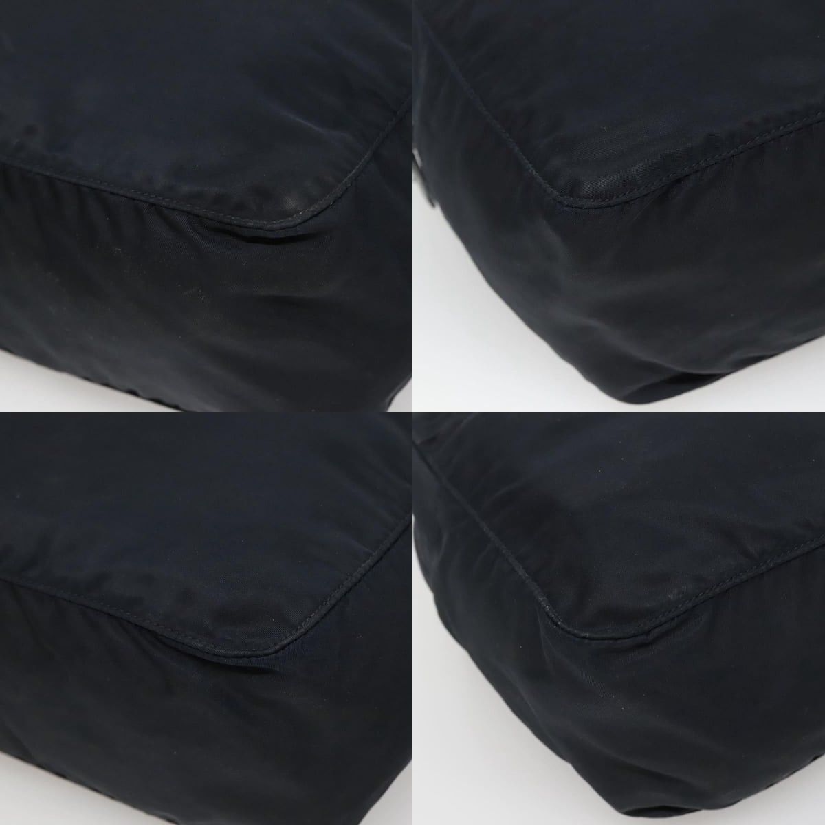 Prada PRADA Hand Bag Nylon Navy Silver Size ONE SIZE - 10 Thumbnail