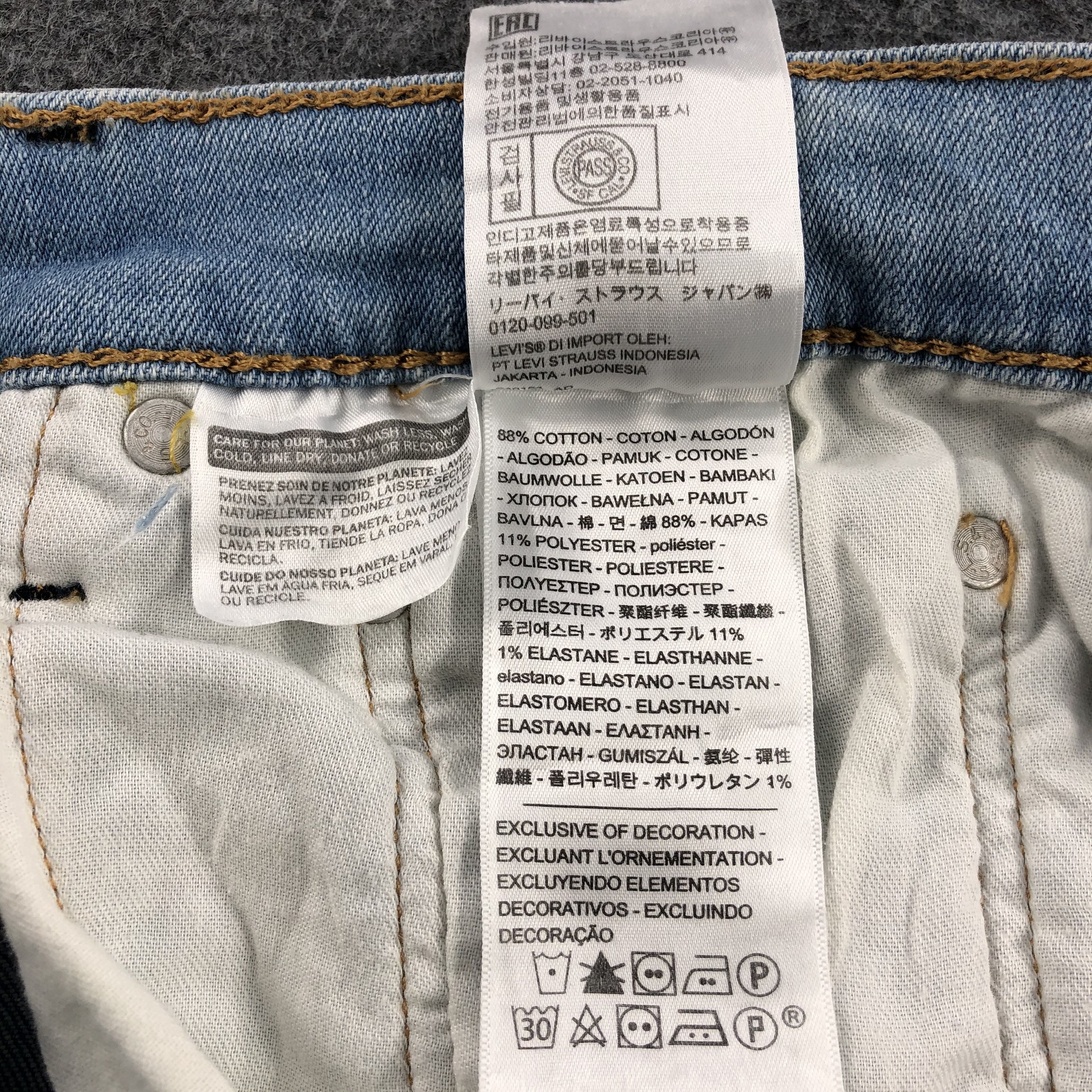 Levi's Vintage Levis 511 Jeans-JM1190 Size US 32 / EU 48 - 10 Thumbnail