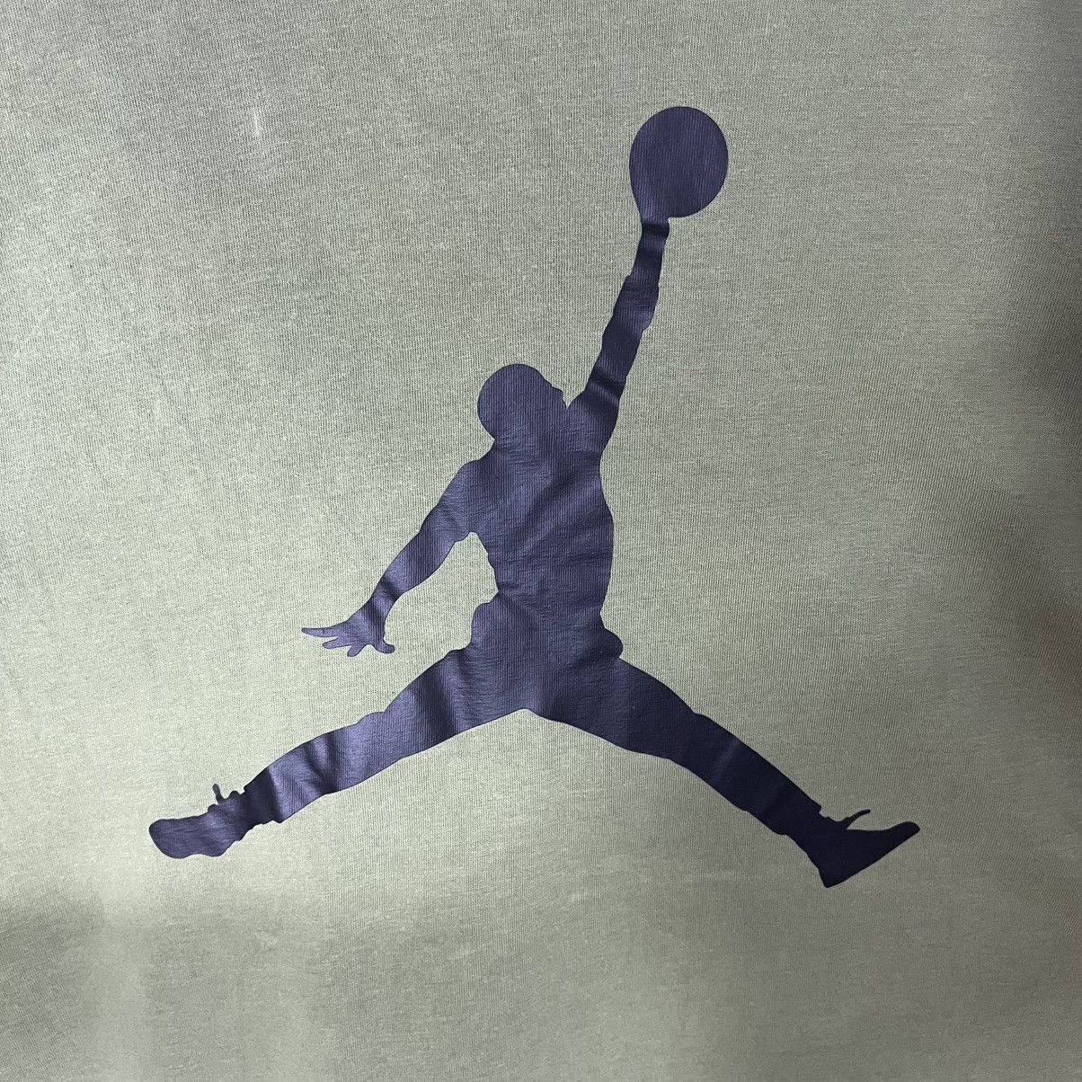 Jordan Brand Jordan Big Central Logo Green Tee Streetwear Y2K Size US XL / EU 56 / 4 - 2 Thumbnail