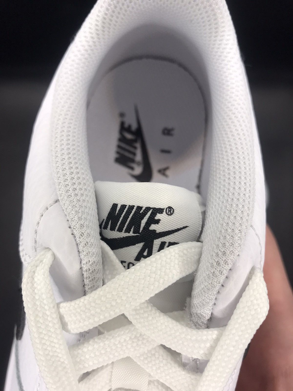 Nike Nike Air Force 1 “White and Black” Size US 8 / IT 38 - 6 Thumbnail