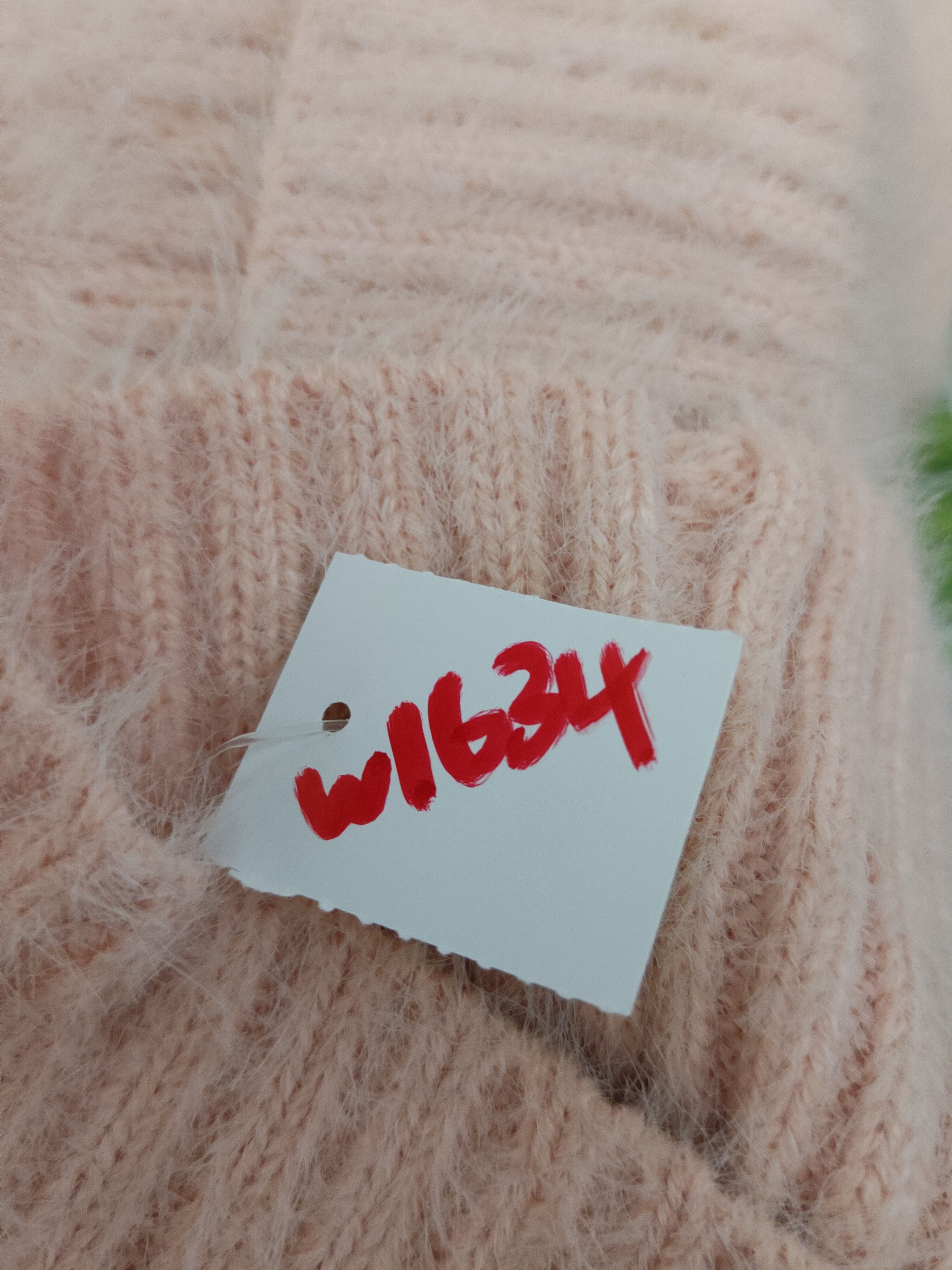Japanese Brand L'eccove Peach Shag Shaggy Fur Mohair Knitwear #W1634 Size M / US 6-8 / IT 42-44 - 13 Thumbnail