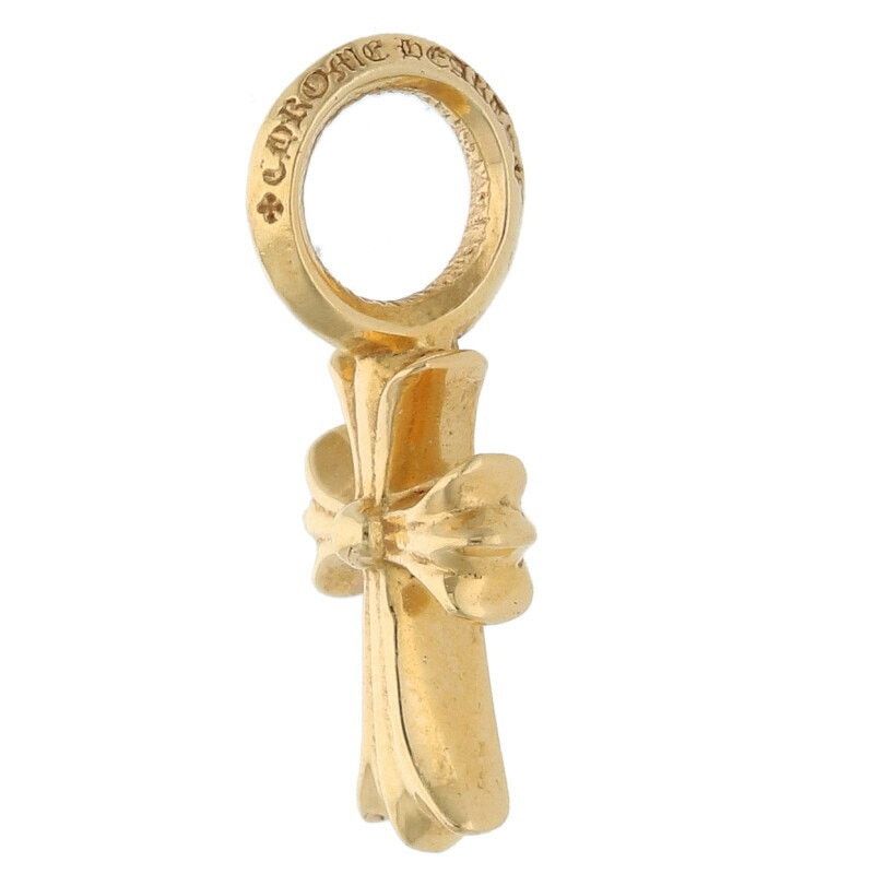 Chrome Hearts Chrome Hearts 22K Gold CH Cross Stack Necklace Size ONE SIZE - 3 Thumbnail